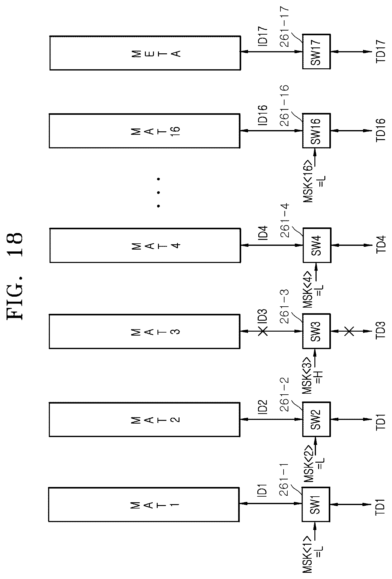 Patent US12613633 Figure 18 – Data input and output method and semiconductor device using the same