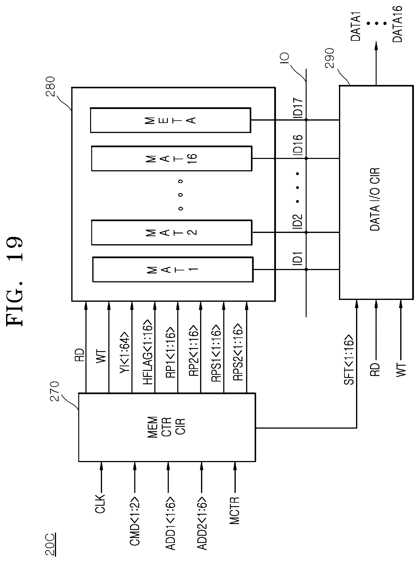 Patent US12613633 Figure 19 – Data input and output method and semiconductor device using the same