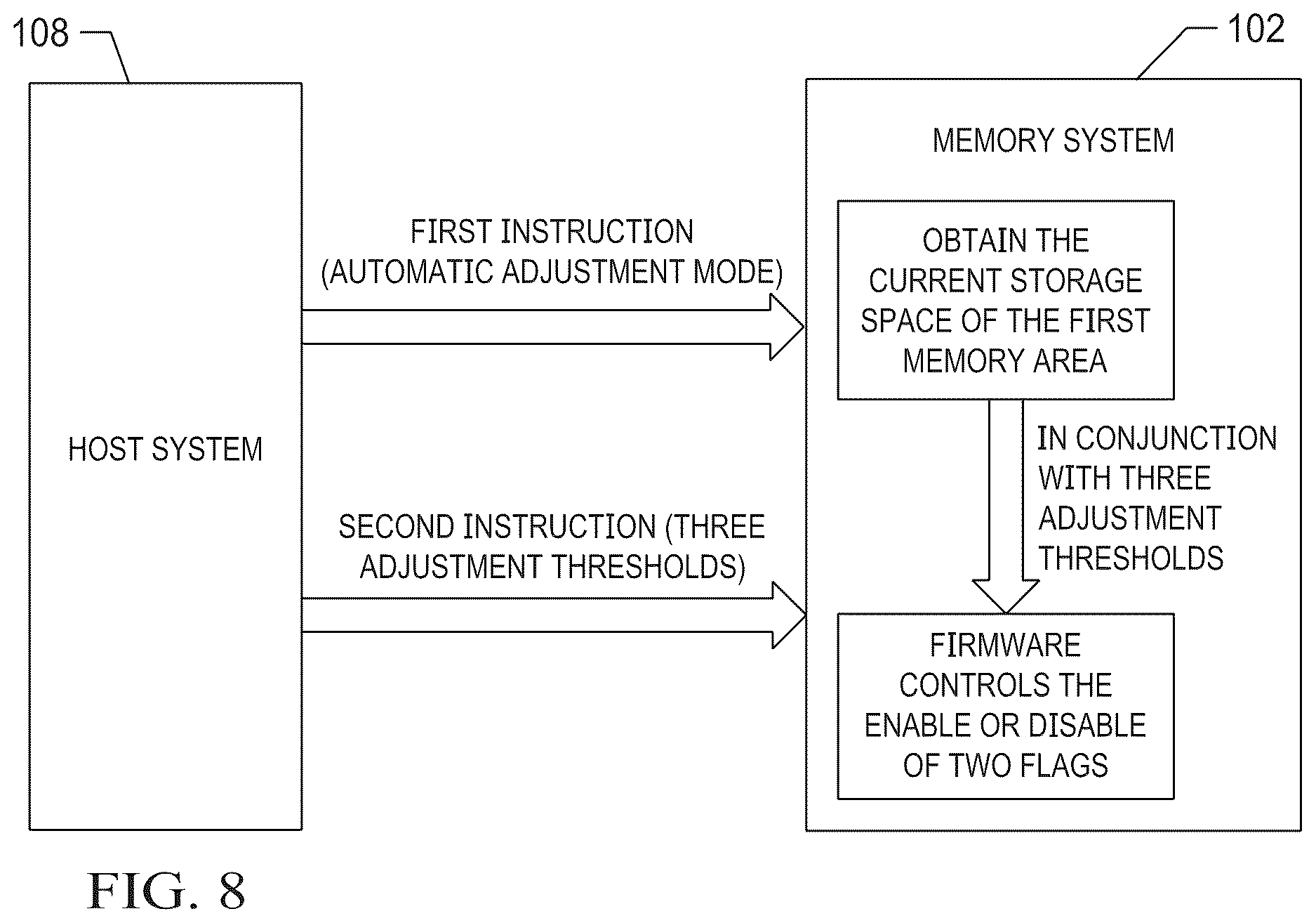 Patent US12613644 Figure 9 – Memory system, electronic apparatus and operating method thereof, host system, and storage medium