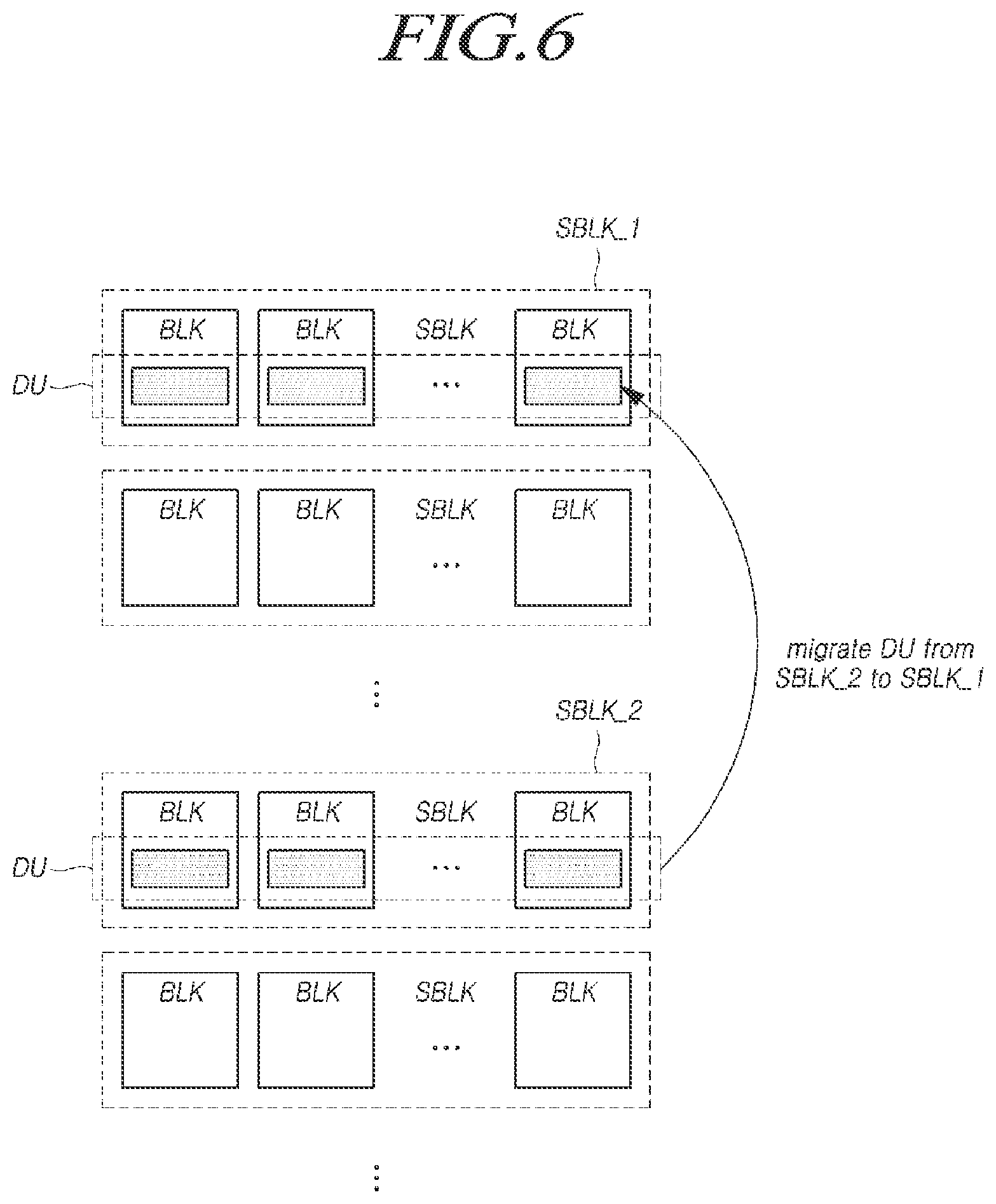 Patent US12613648 Figure 6 – Memory system for executing a target operation based on a program state of a super memory block and operating method thereof