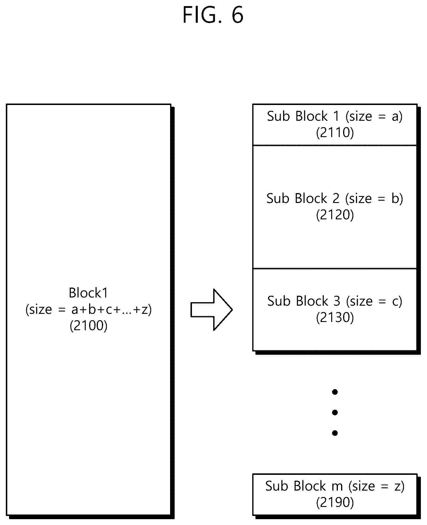 Patent US12613649 Figure 6 – Sub-block based storage device and management method thereof