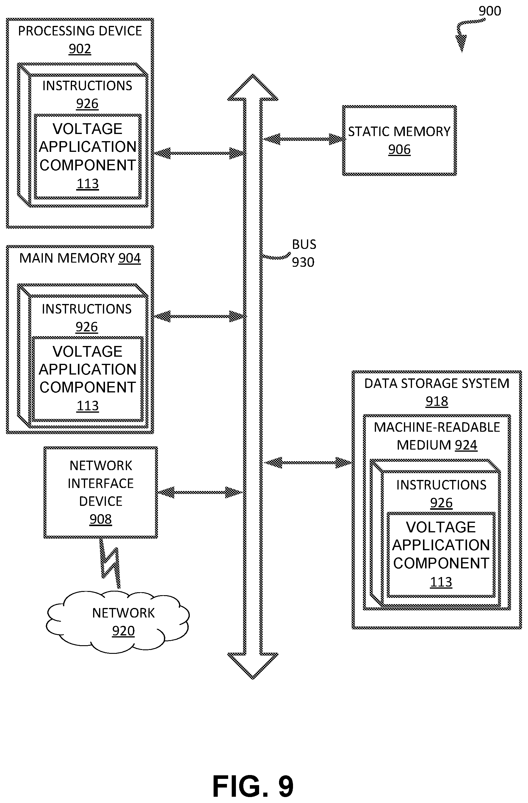 Patent US12613653 Figure 10 – Low pass through voltage on lower tier wordlines for read disturb improvement