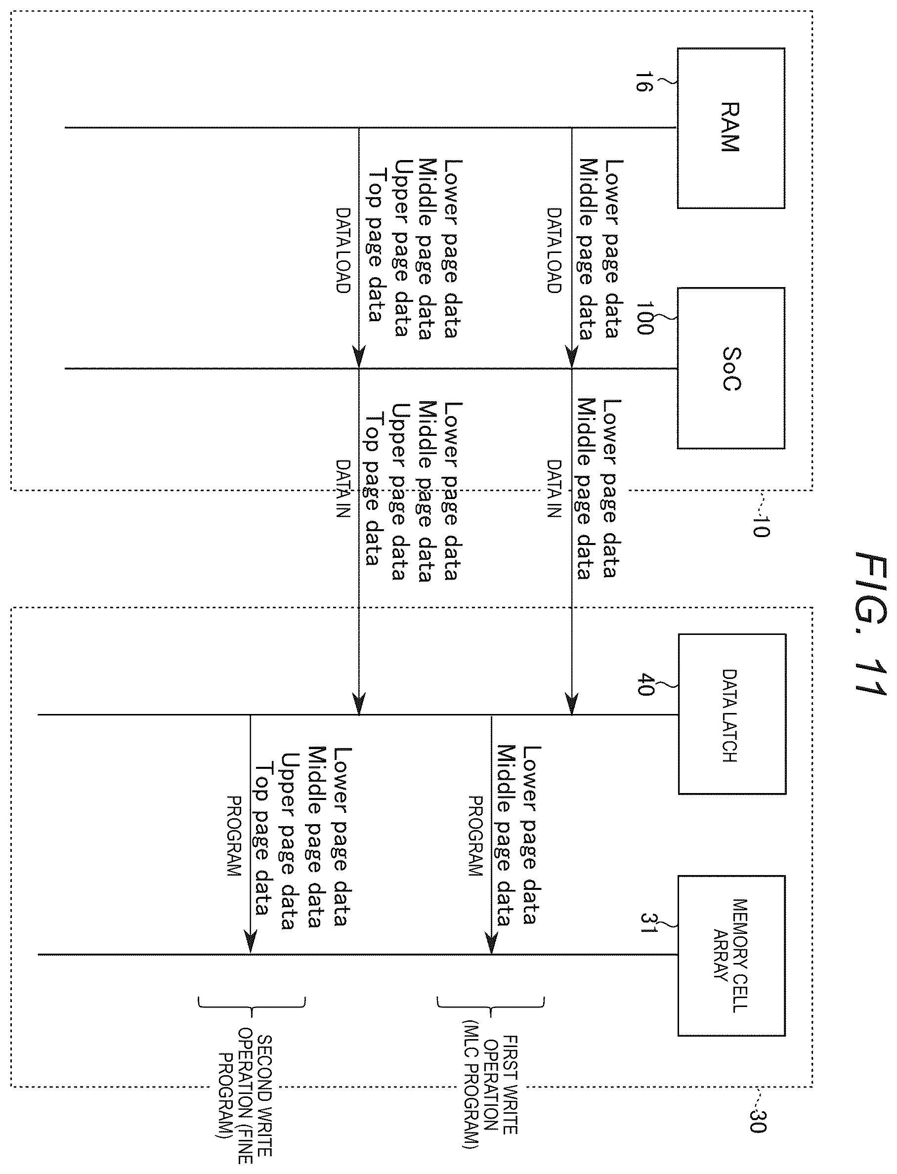 Patent US12613661 Figure 11 – Memory system and memory device