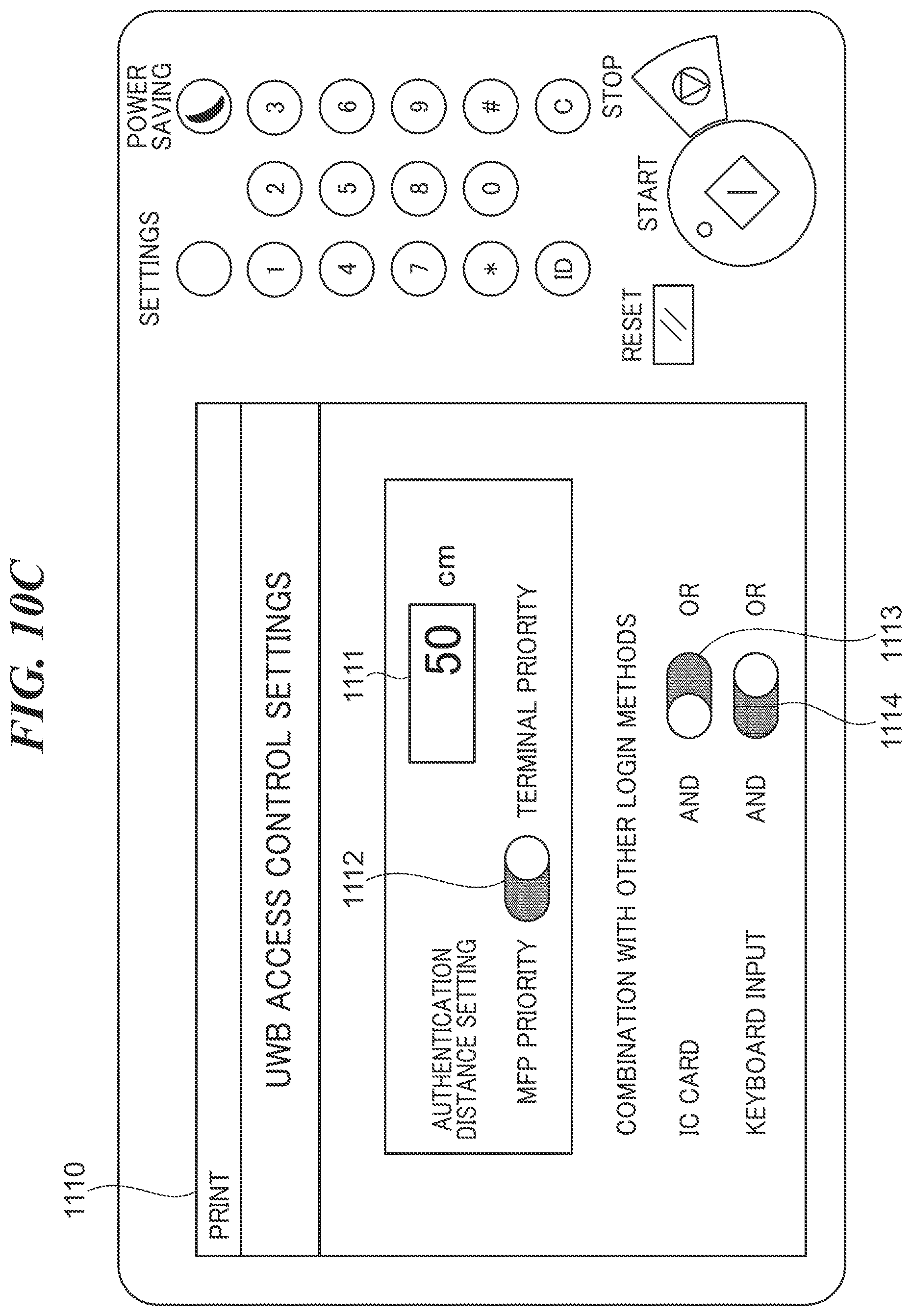 Patent US12613664 Figure 20 – Data processing system that performs access control of information processing apparatus, information processing apparatus, mobile communication device, and method of controlling information processing apparatus