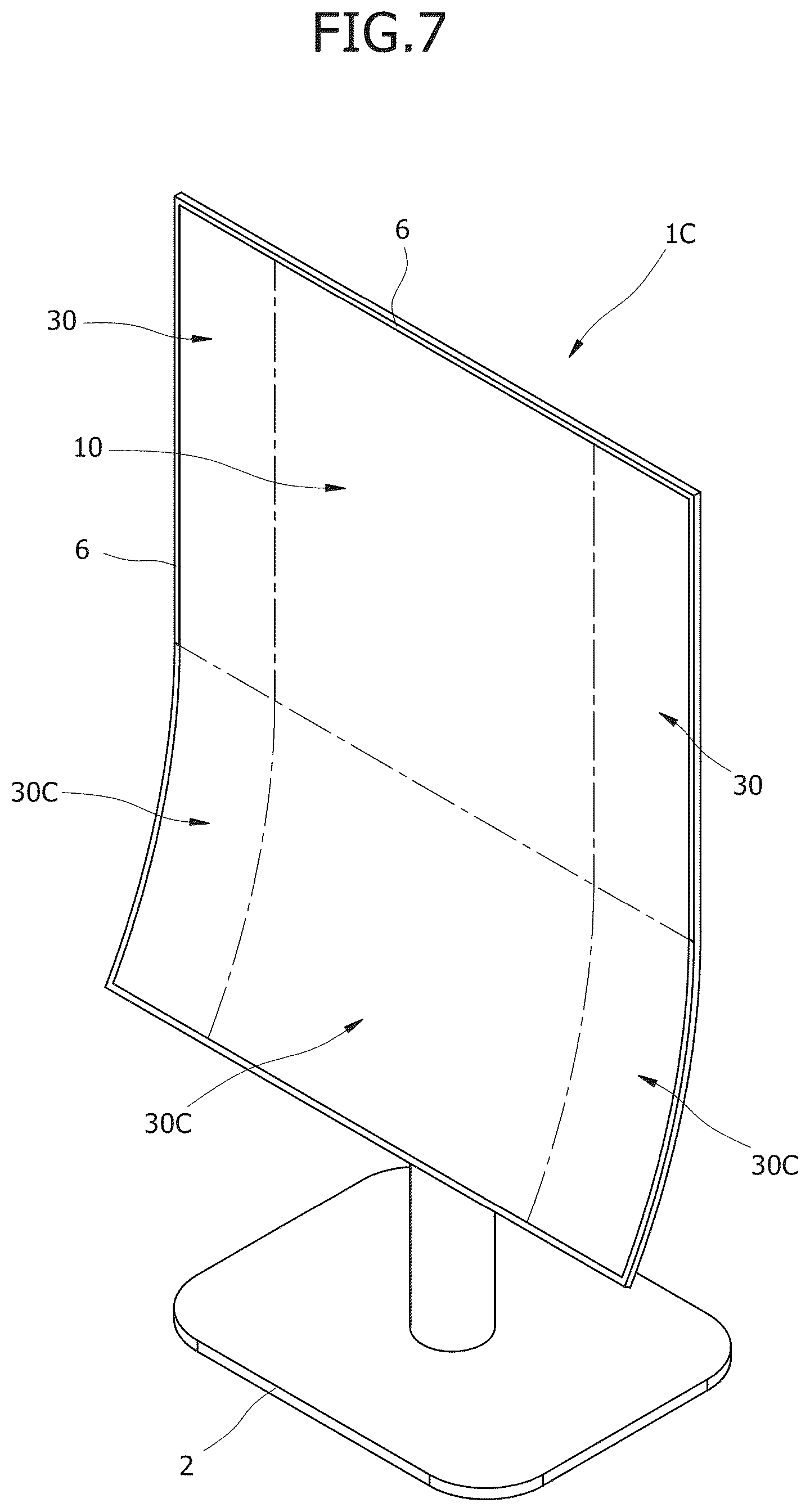 Patent US12613668 Figure 6 – Hybrid display control device and method