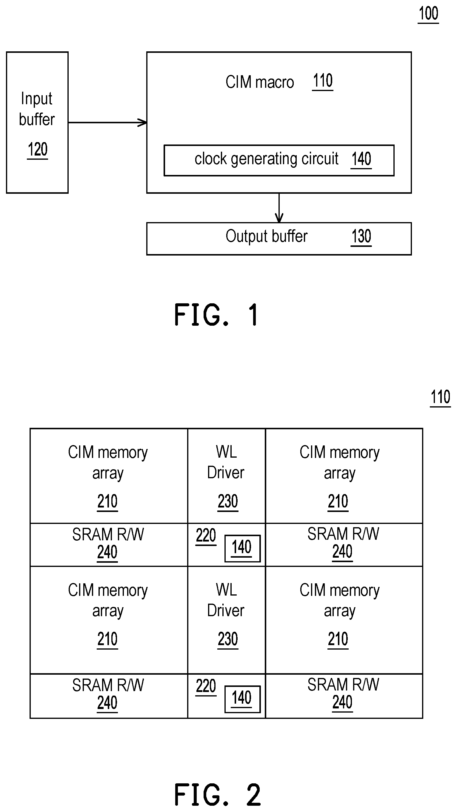 Patent US12613676 Figure 1 – Memory devices, computing devices, and methods for in-memory computing