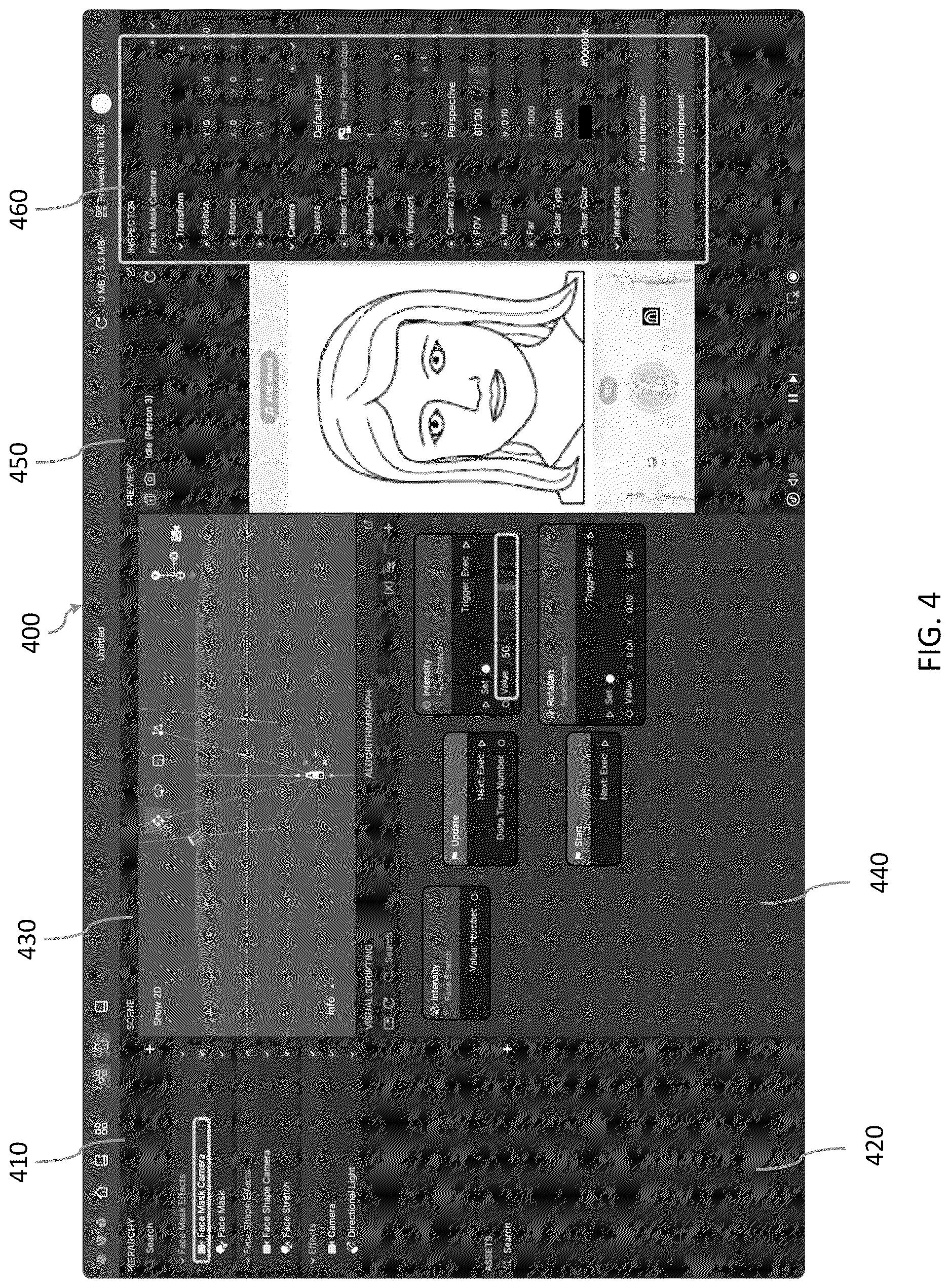 Patent US12613680 Figure 4 – Controlling data schema for data oriented architecture