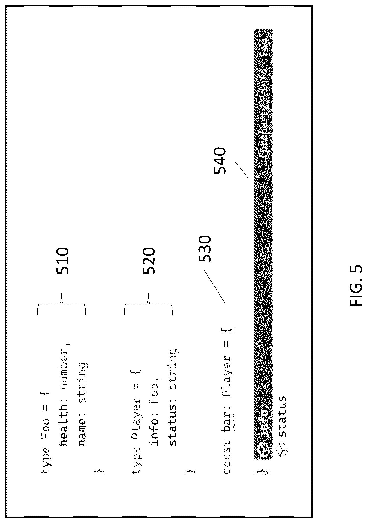 Patent US12613680 Figure 5 – Controlling data schema for data oriented architecture