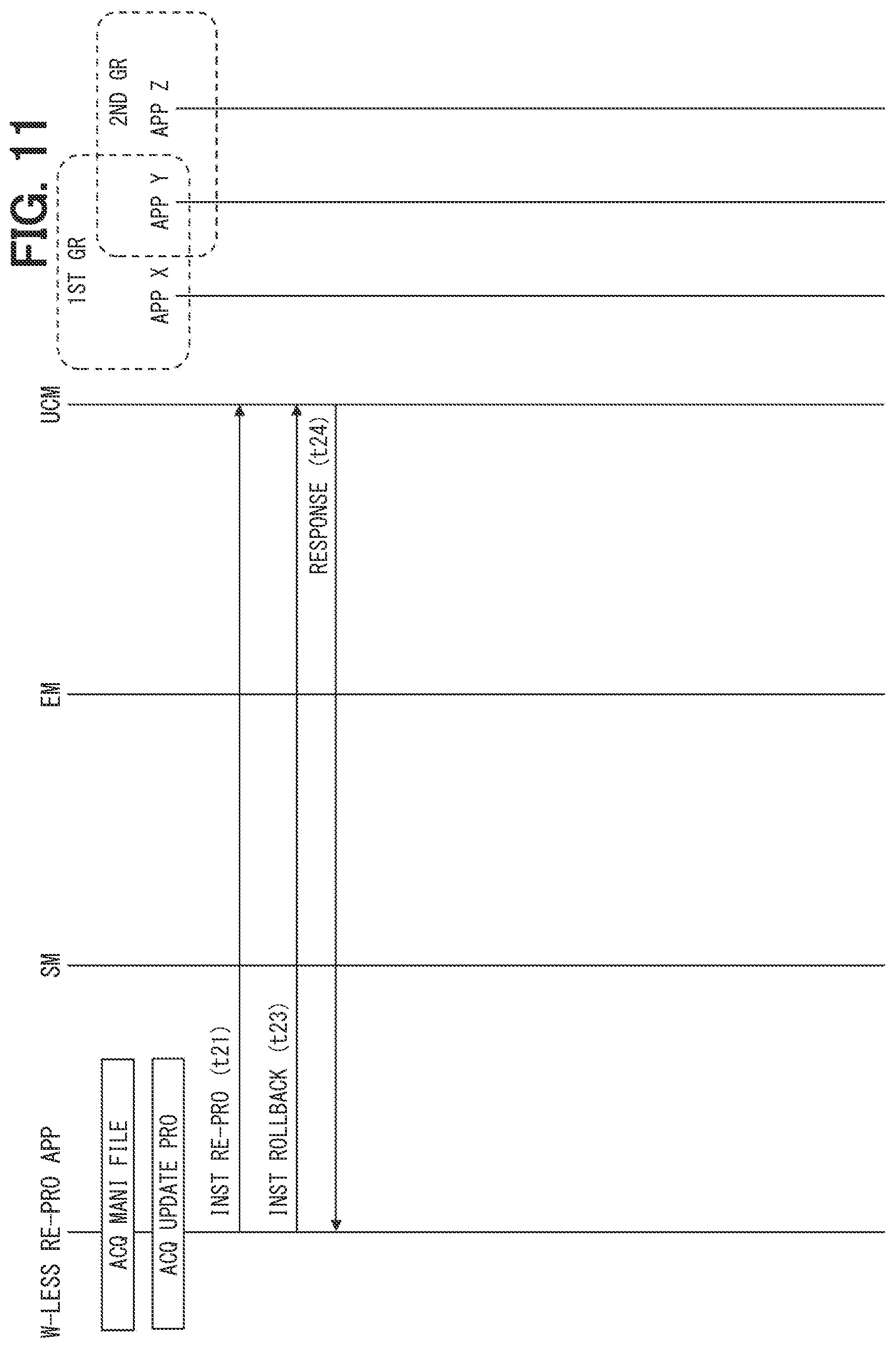 Patent US12613689 Figure 11 – Electronic control device, reprogram execution method, and non-transitory computer readable storage medium