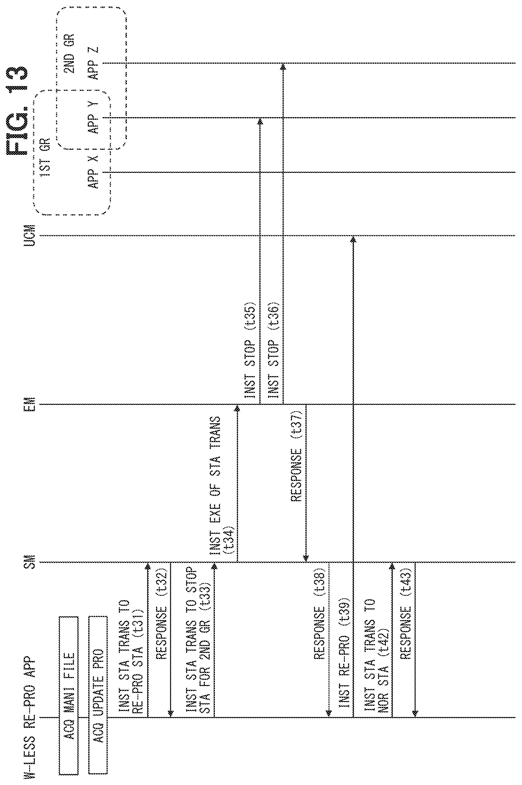 Patent US12613689 Figure 13 – Electronic control device, reprogram execution method, and non-transitory computer readable storage medium