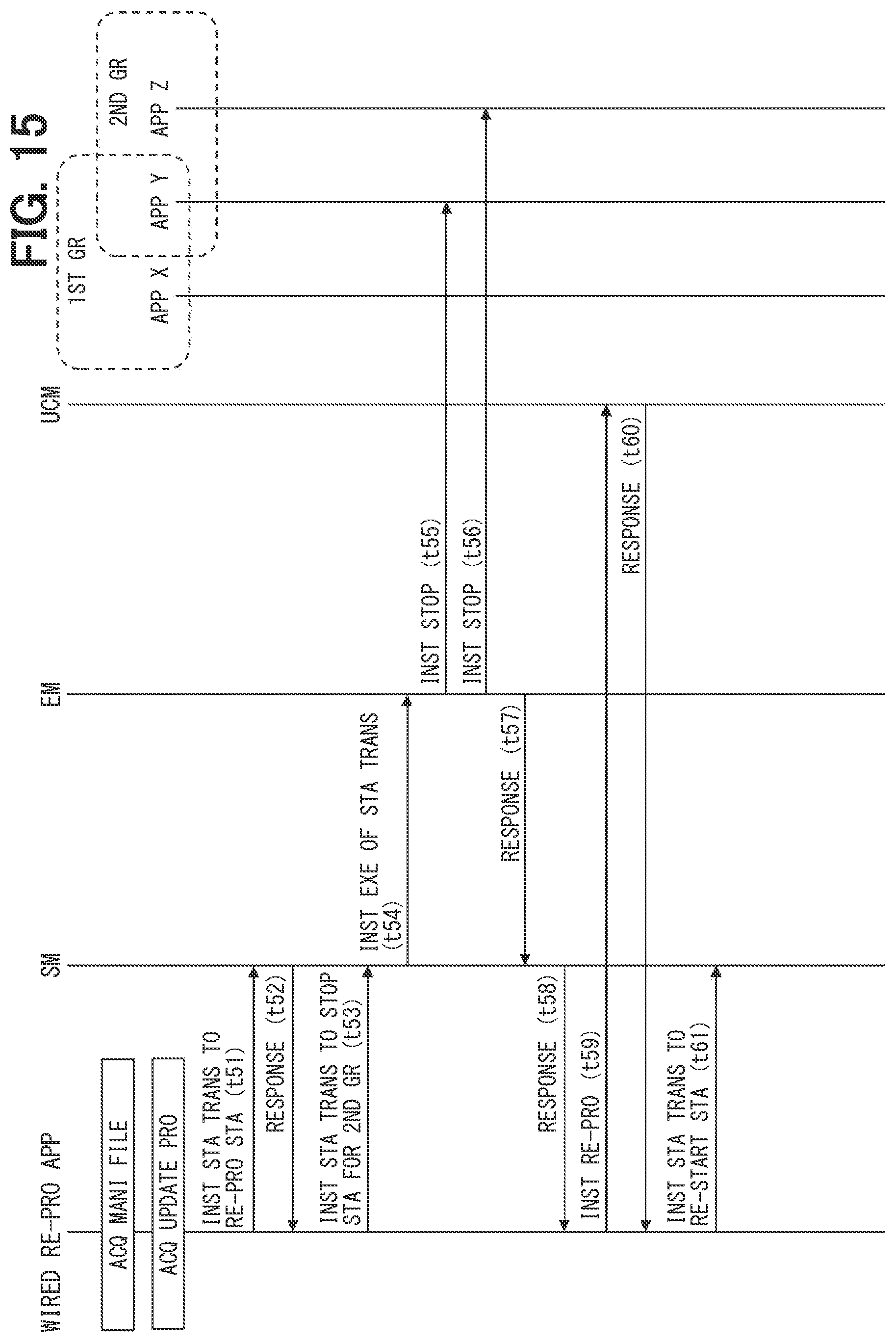 Patent US12613689 Figure 15 – Electronic control device, reprogram execution method, and non-transitory computer readable storage medium