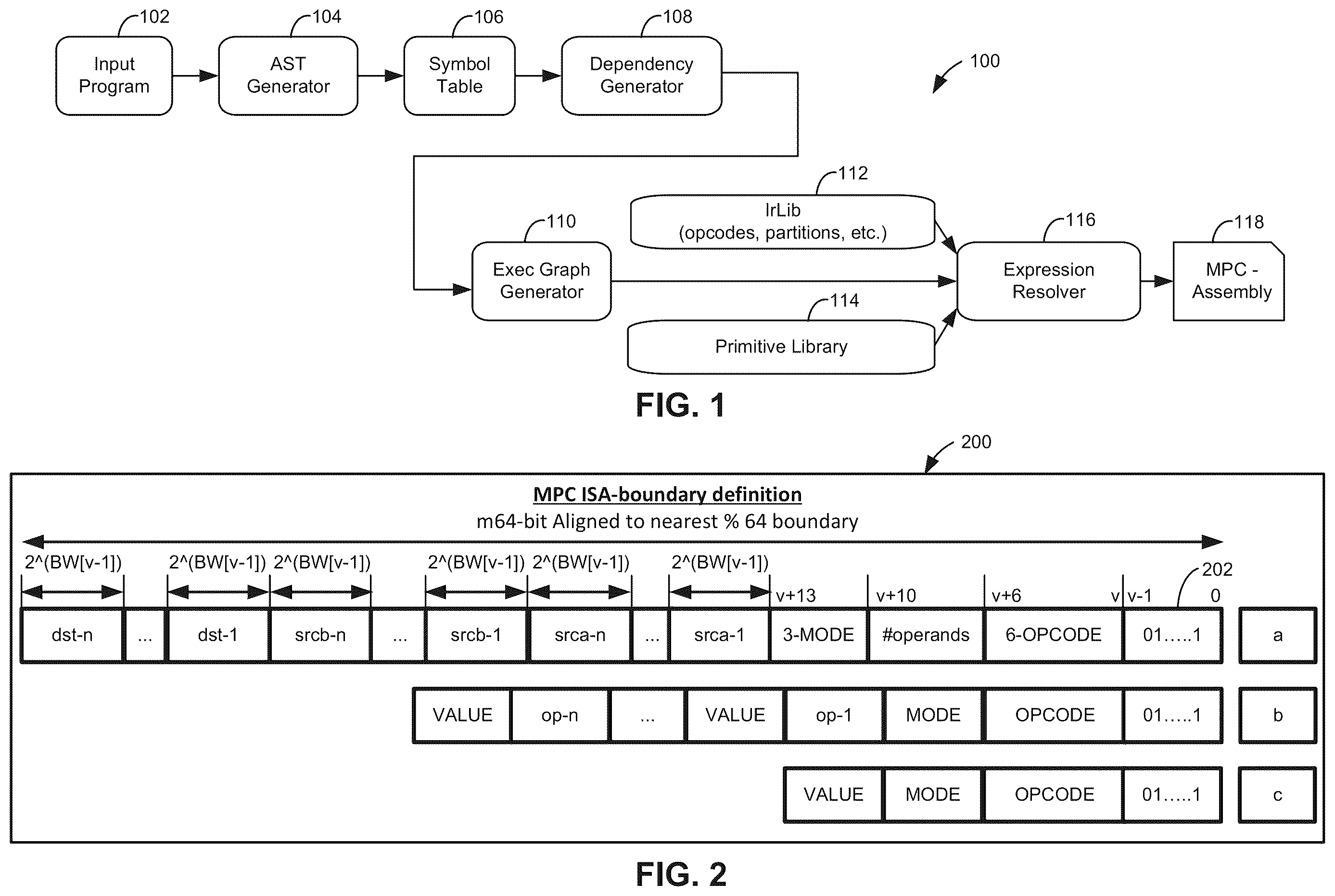 Patent US12613702 Figure 1 – Processor and compiler for secure multiparty computation