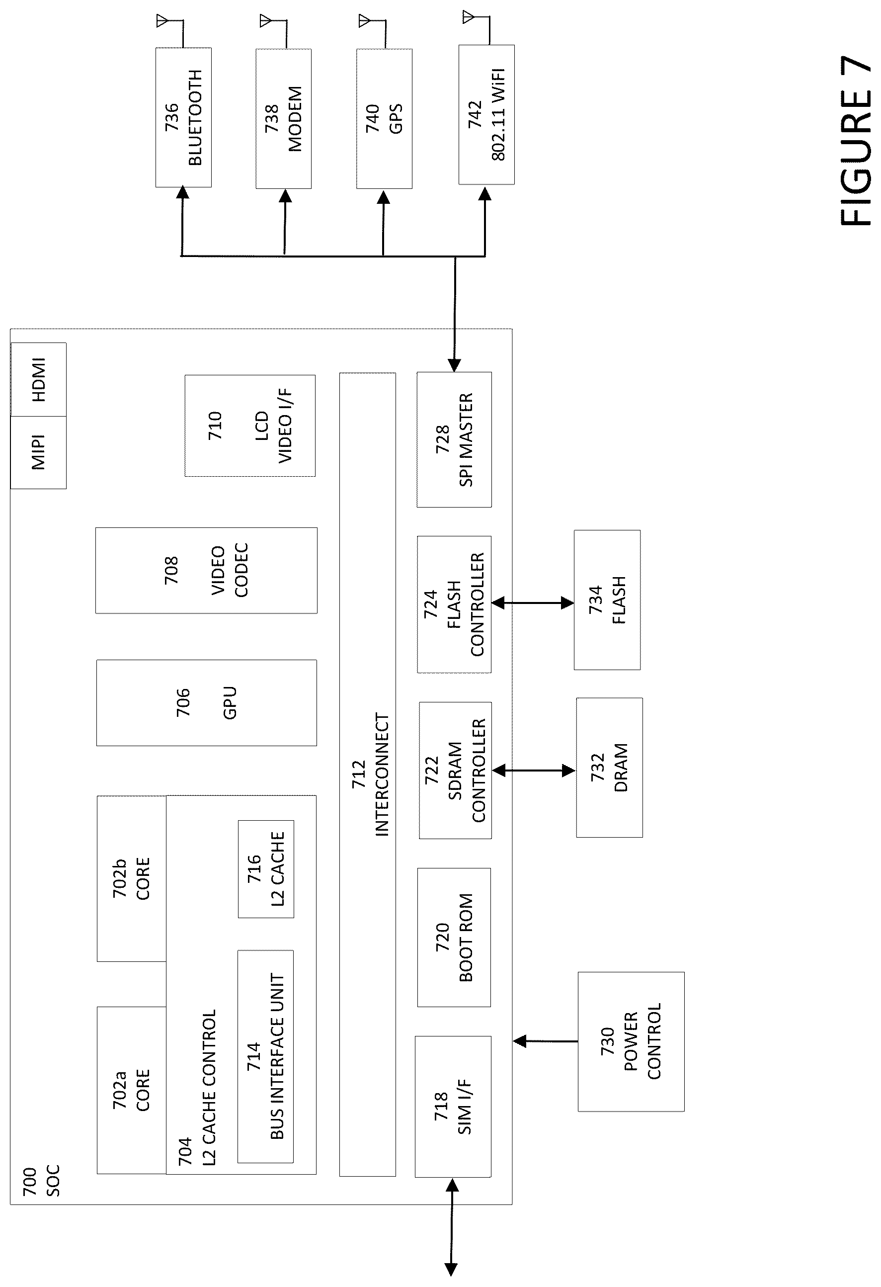 Patent US12613708 Figure 8 – Pre-operating system display brightness management based on battery condition