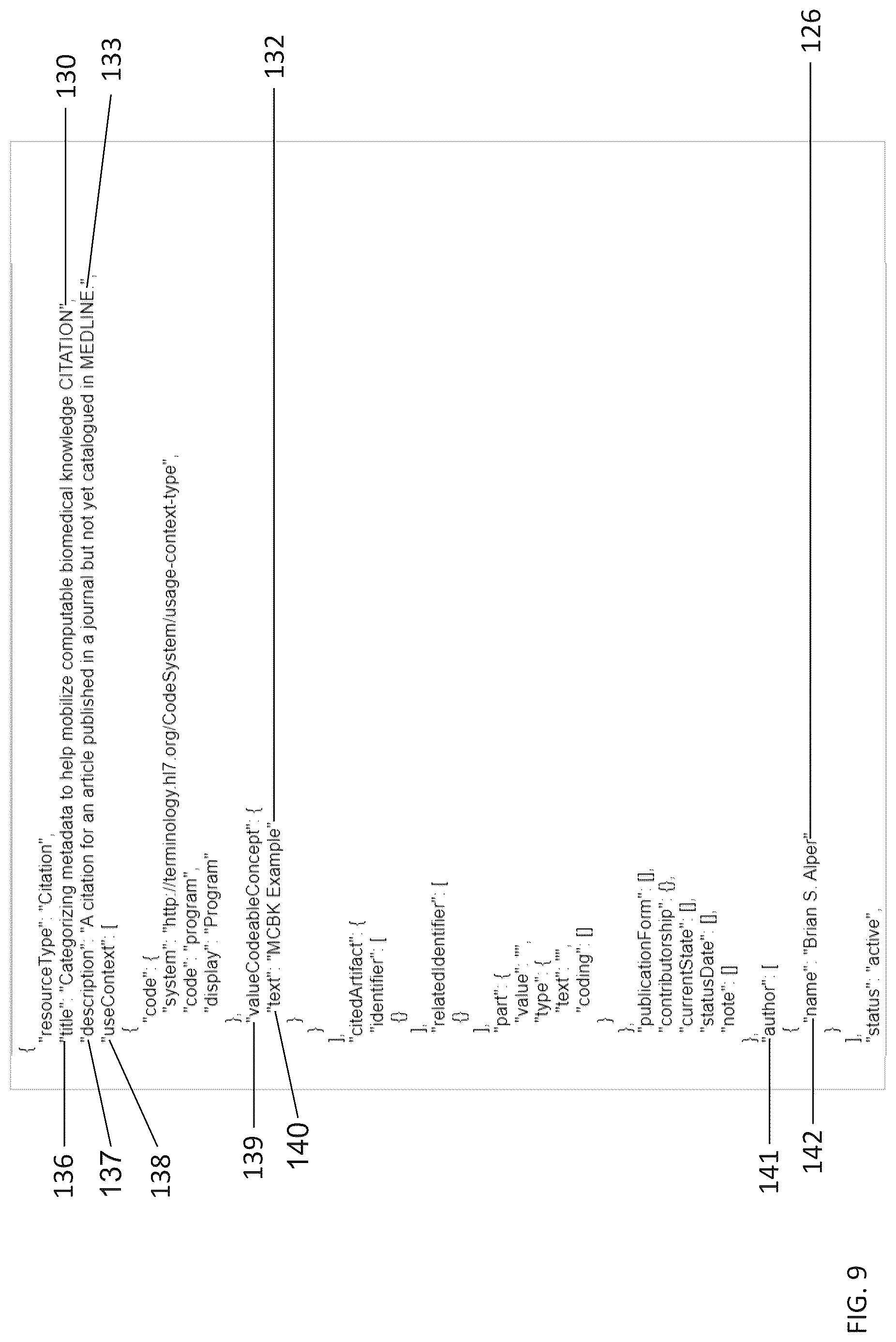 Patent US12613712 Figure 9 – System and method to support human data entry and conversion to expression in intermediate form for research knowledge