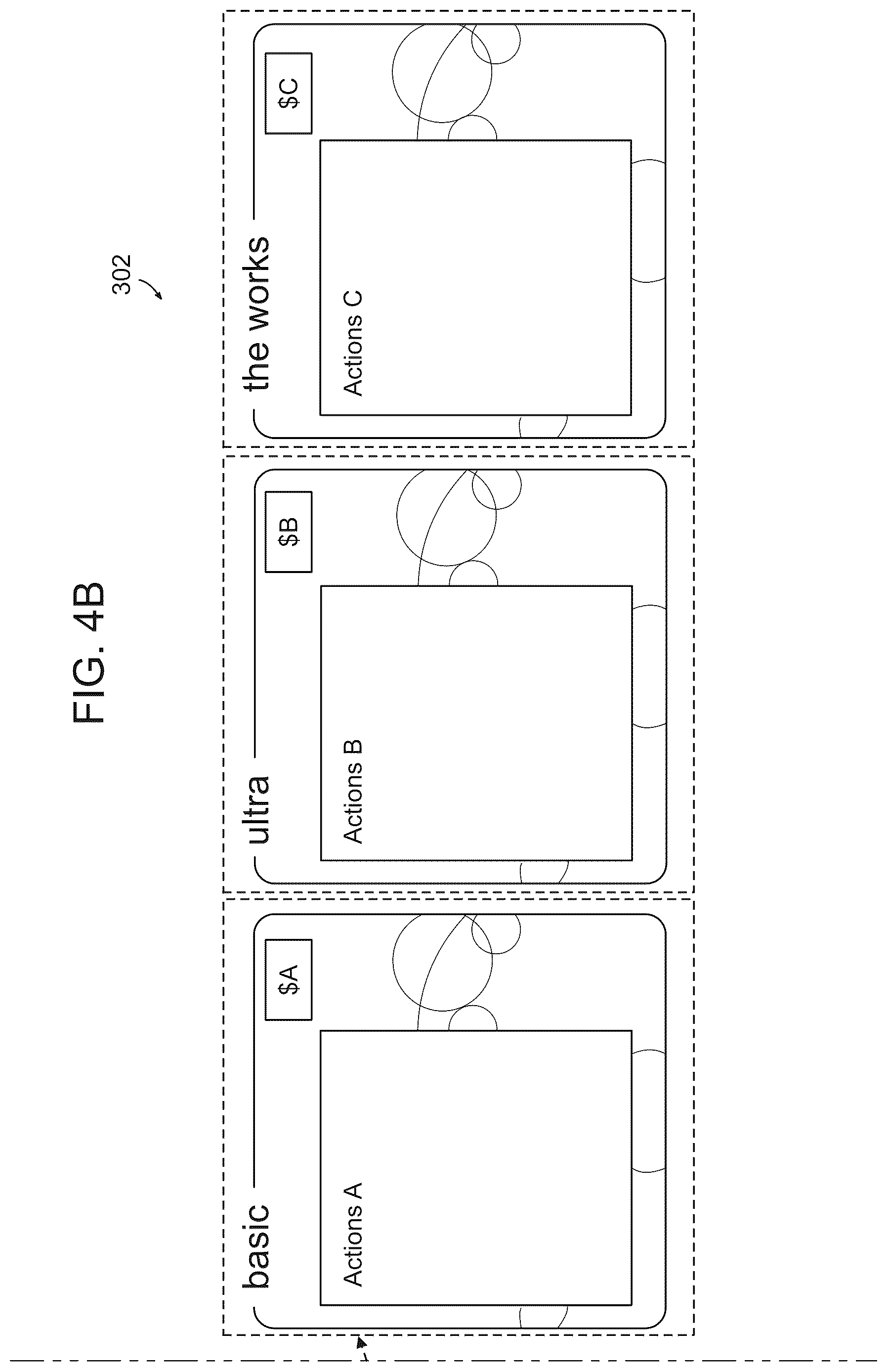 Patent US12613715 Figure 4 – Dynamic management of display content