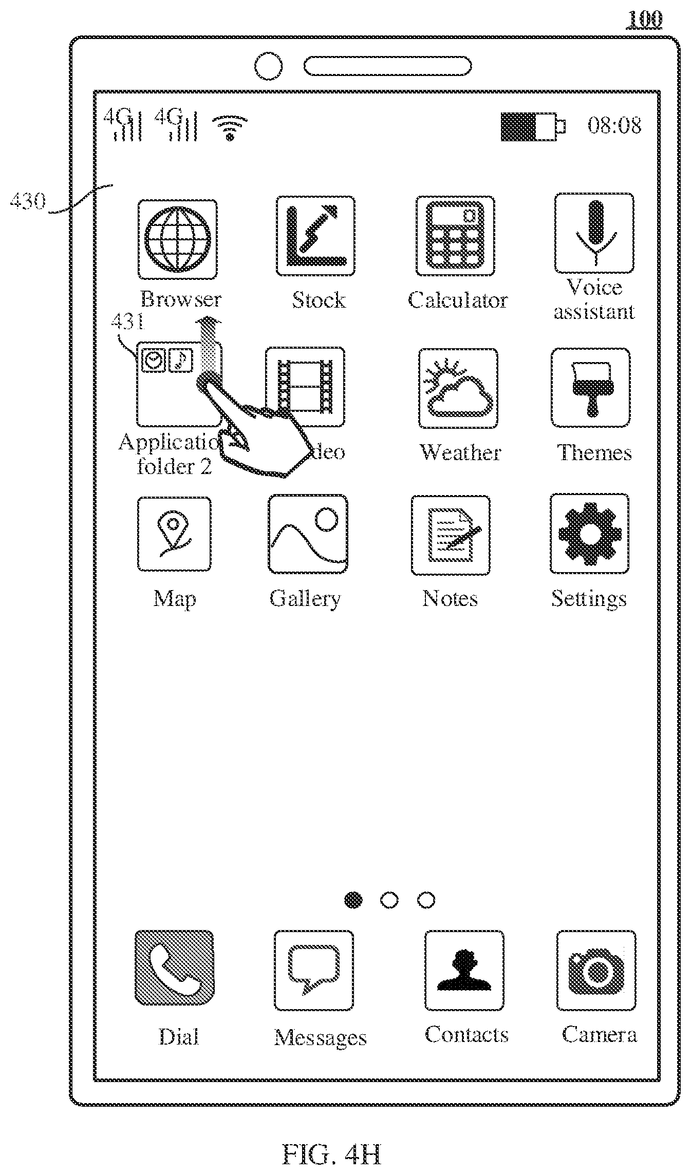 Patent US12613717 Figure 14 – Display method for card component, graphical user interface, and related apparatus