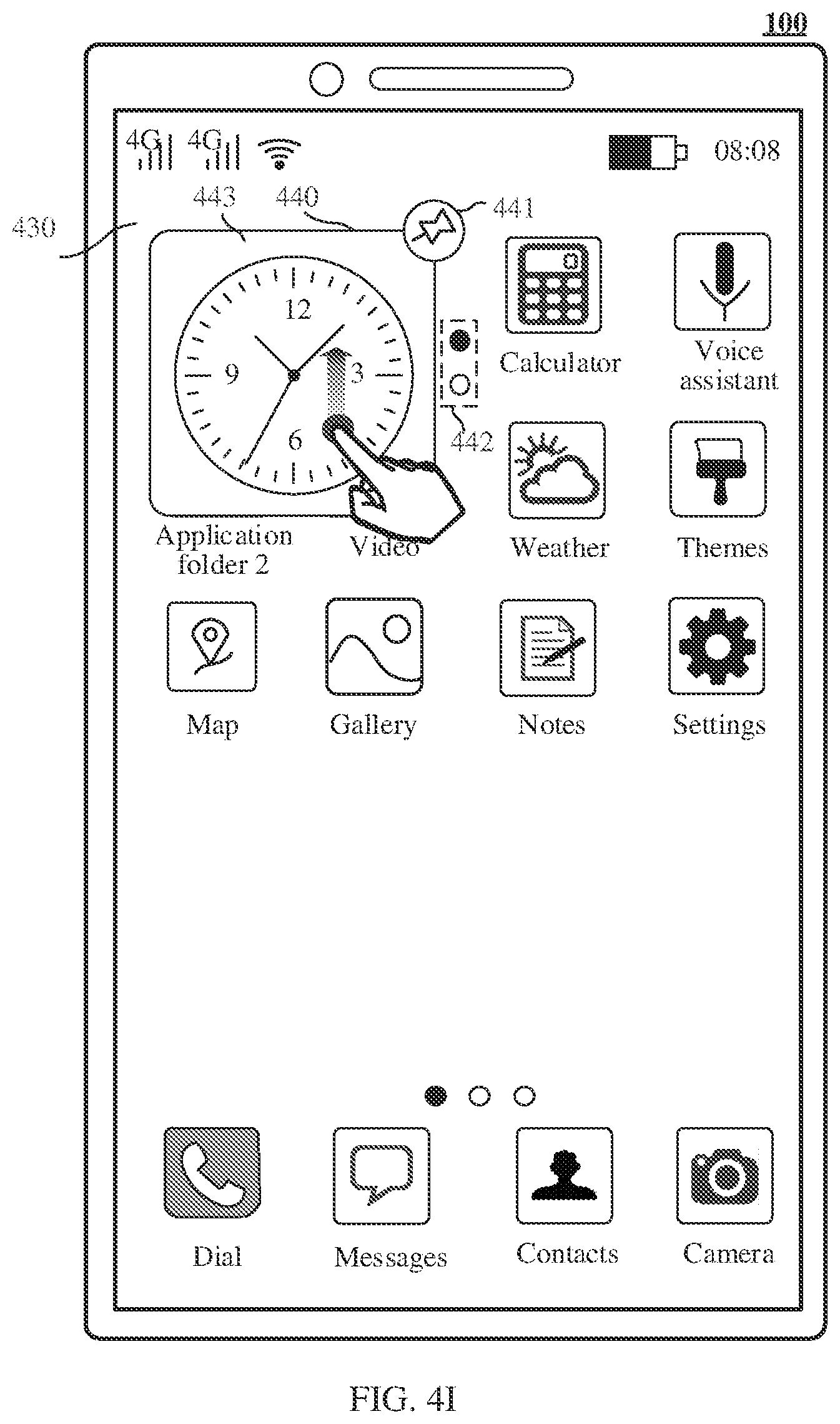 Patent US12613717 Figure 15 – Display method for card component, graphical user interface, and related apparatus