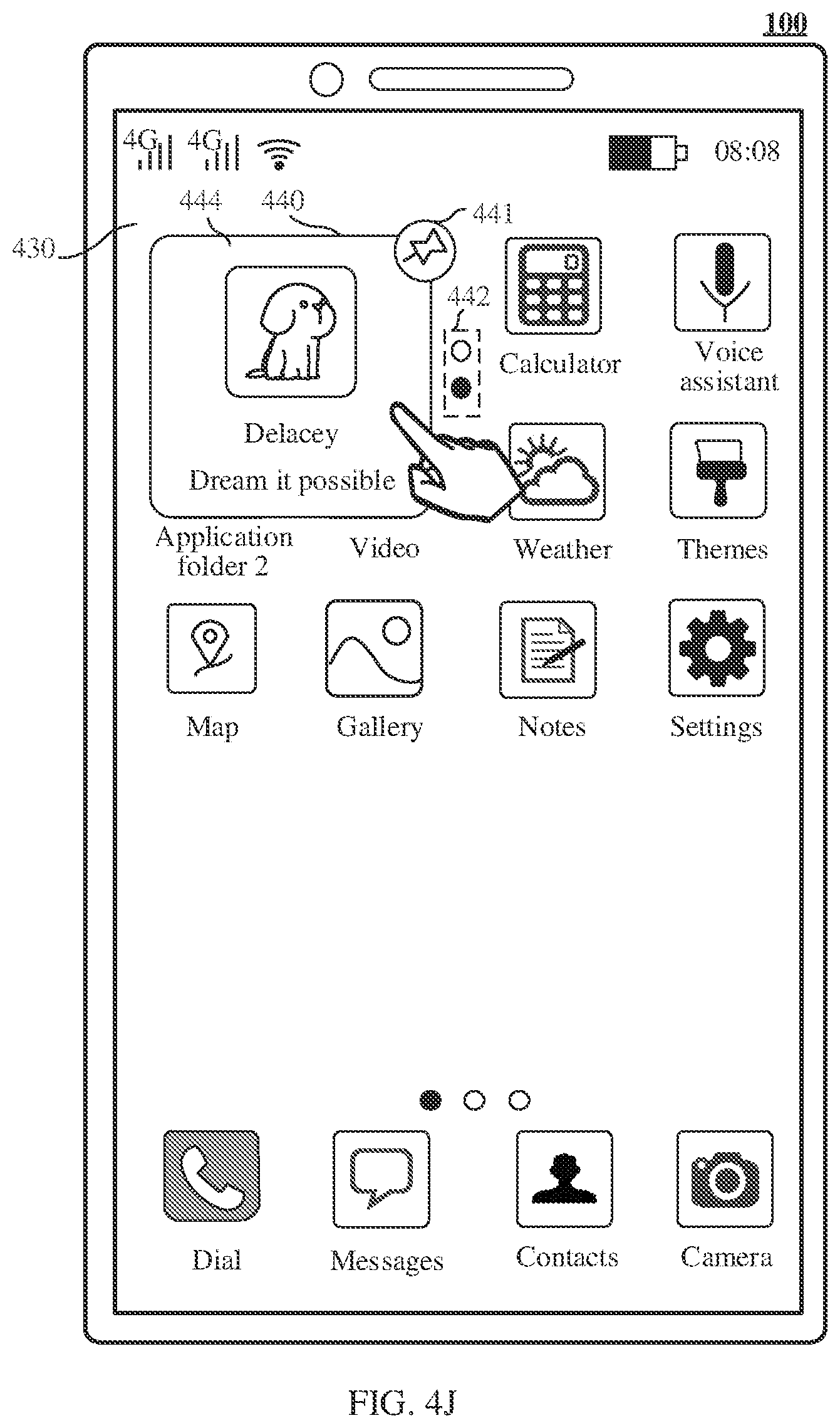 Patent US12613717 Figure 16 – Display method for card component, graphical user interface, and related apparatus
