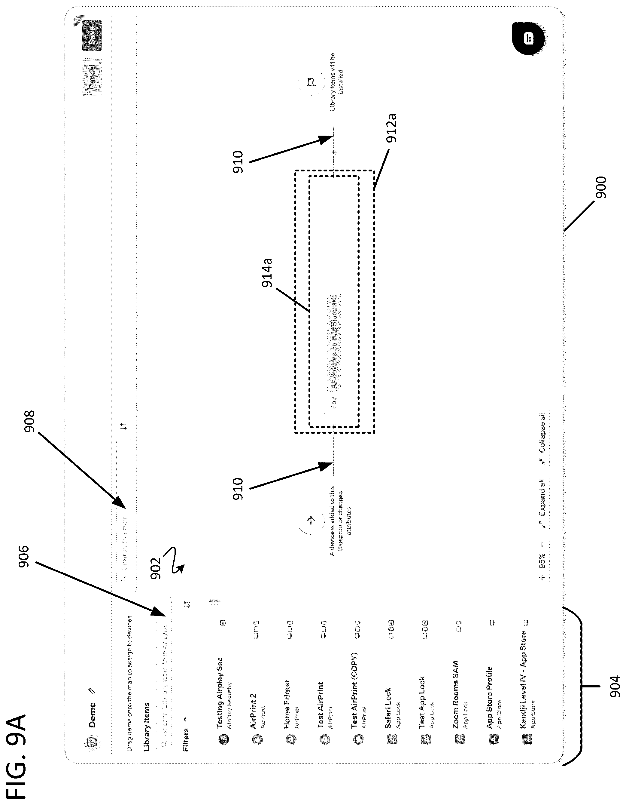 Patent US12613719 Figure 10 – User device configuration specification and conflict resolution module