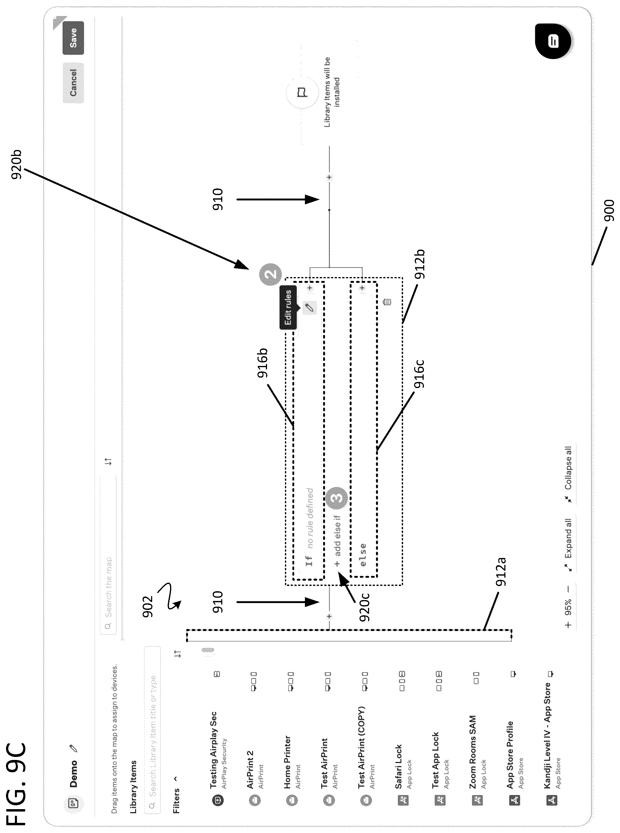 Patent US12613719 Figure 12 – User device configuration specification and conflict resolution module
