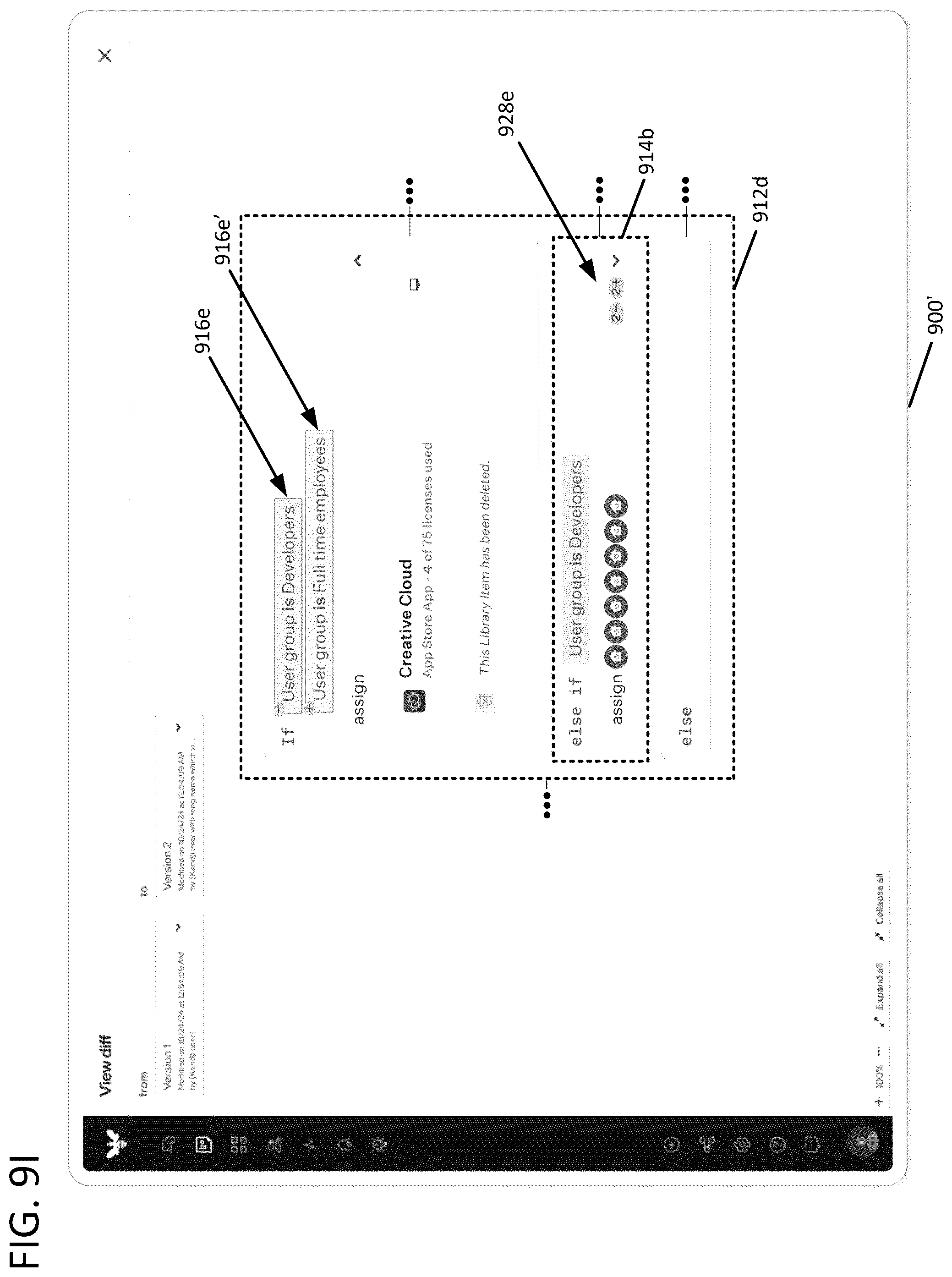 Patent US12613719 Figure 18 – User device configuration specification and conflict resolution module