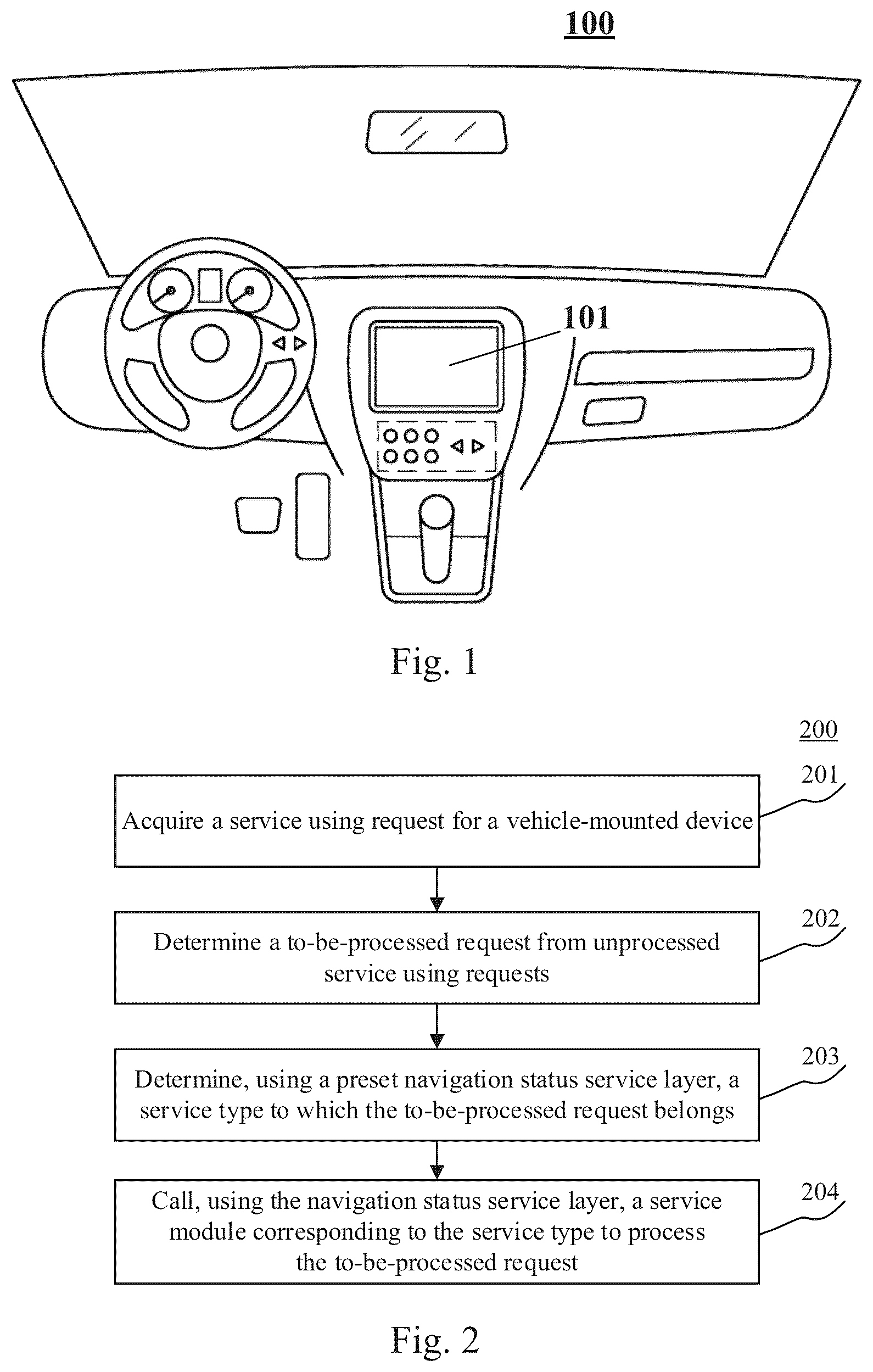 Patent US12613733 — Method and device for processing service using request, and computer readable storage medium — Figure 1