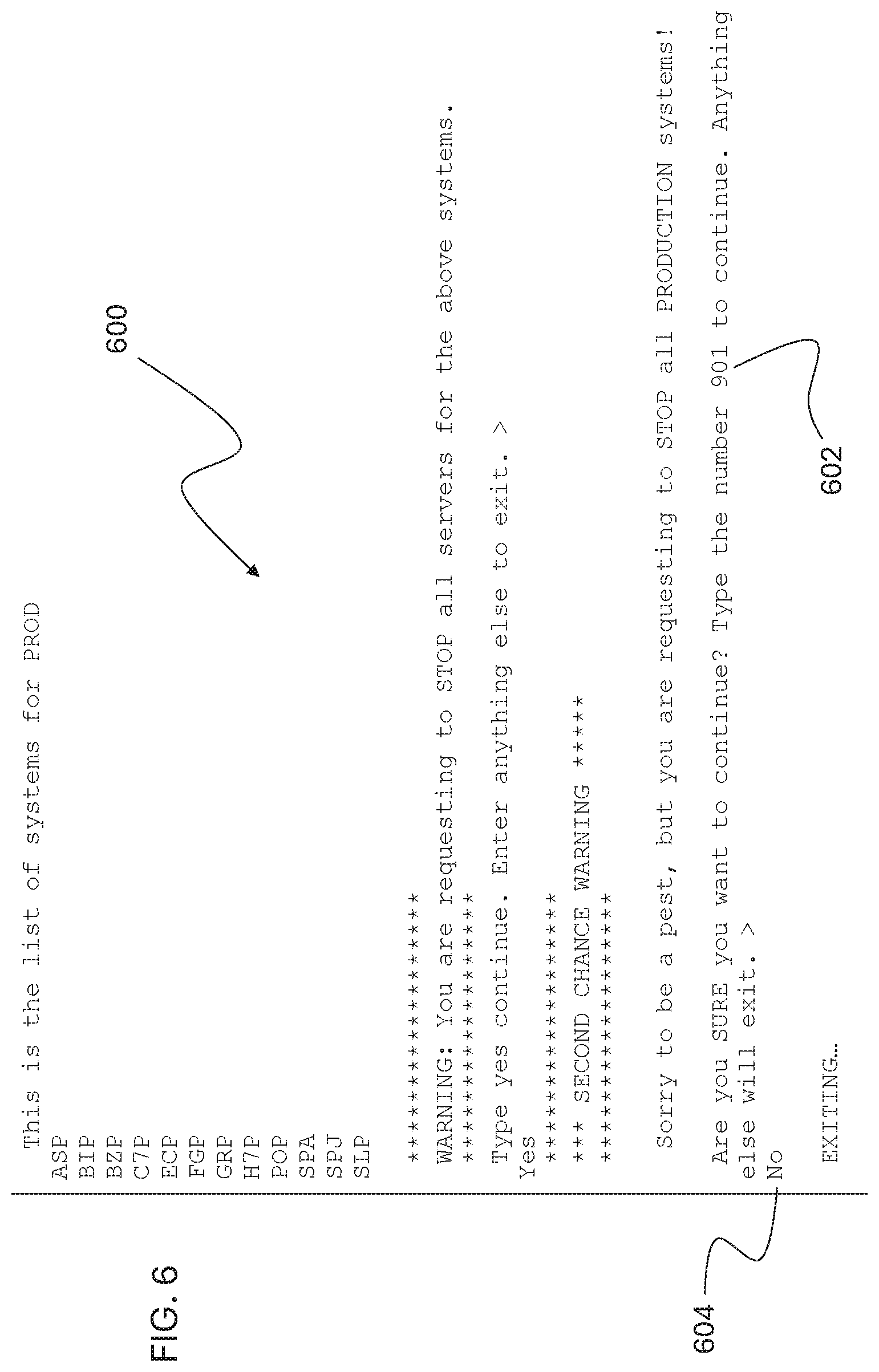 Patent US12613735 Figure 6 – System, method, and utility for SAP start/stop automation