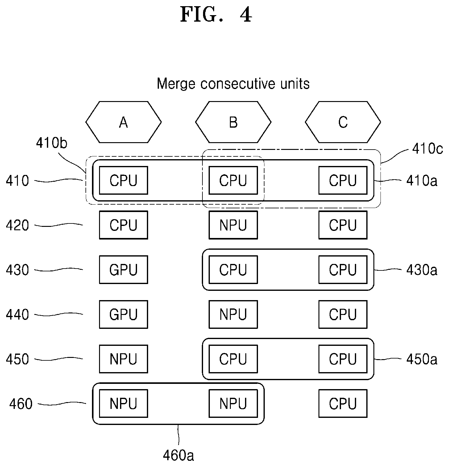Patent US12613743 Figure 4 – Method and terminal for scheduling processors