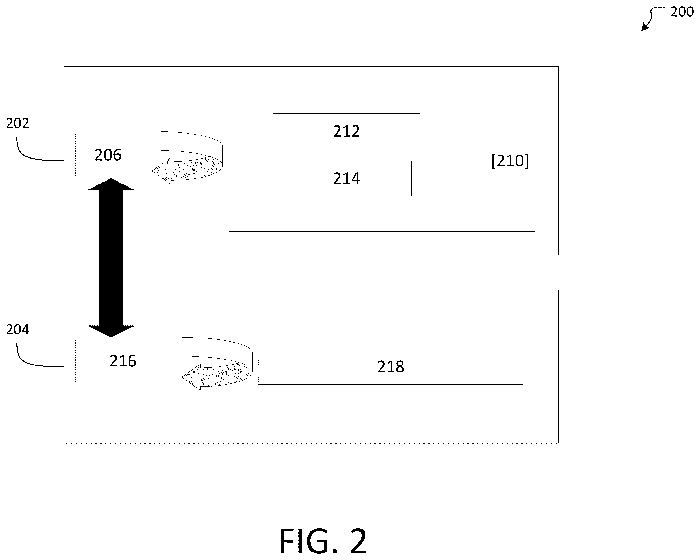 Patent US12613745 Figure 2 – System for using always in-memory data structures in a heterogeneous memory pool