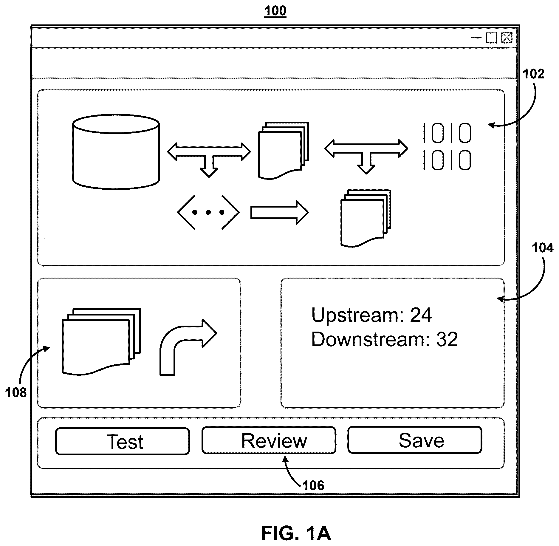 Patent US12613760 Figure 1 – Systems and methods for generating recommendations based on real-time mapping of system components in software applications lineage logs