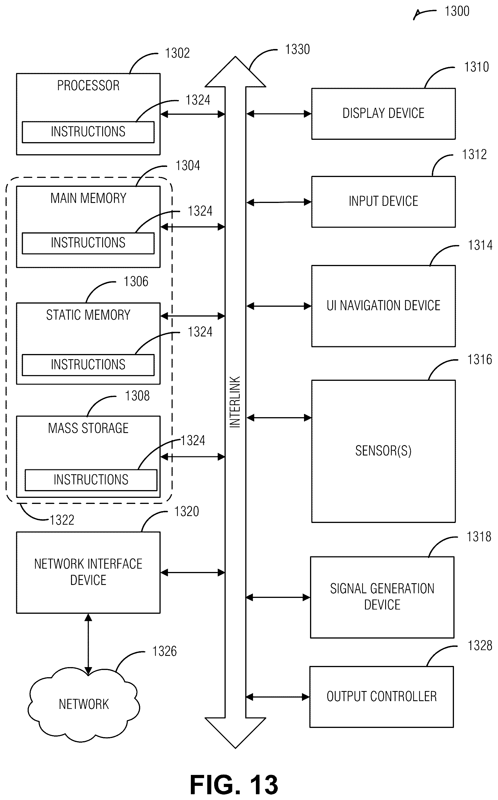 Patent US12613767 Figure 13 – Parking threads in barrel processor for managing hazard clearing