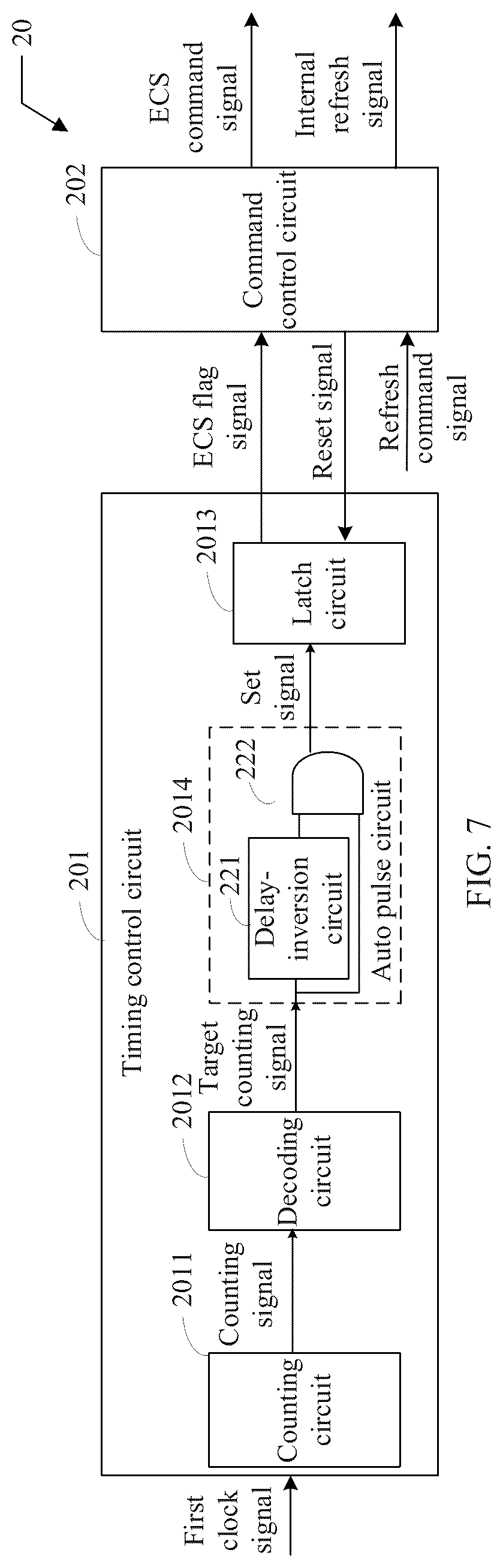 Patent US12613773 Figure 7 – Control circuit, control method, and semiconductor memory
