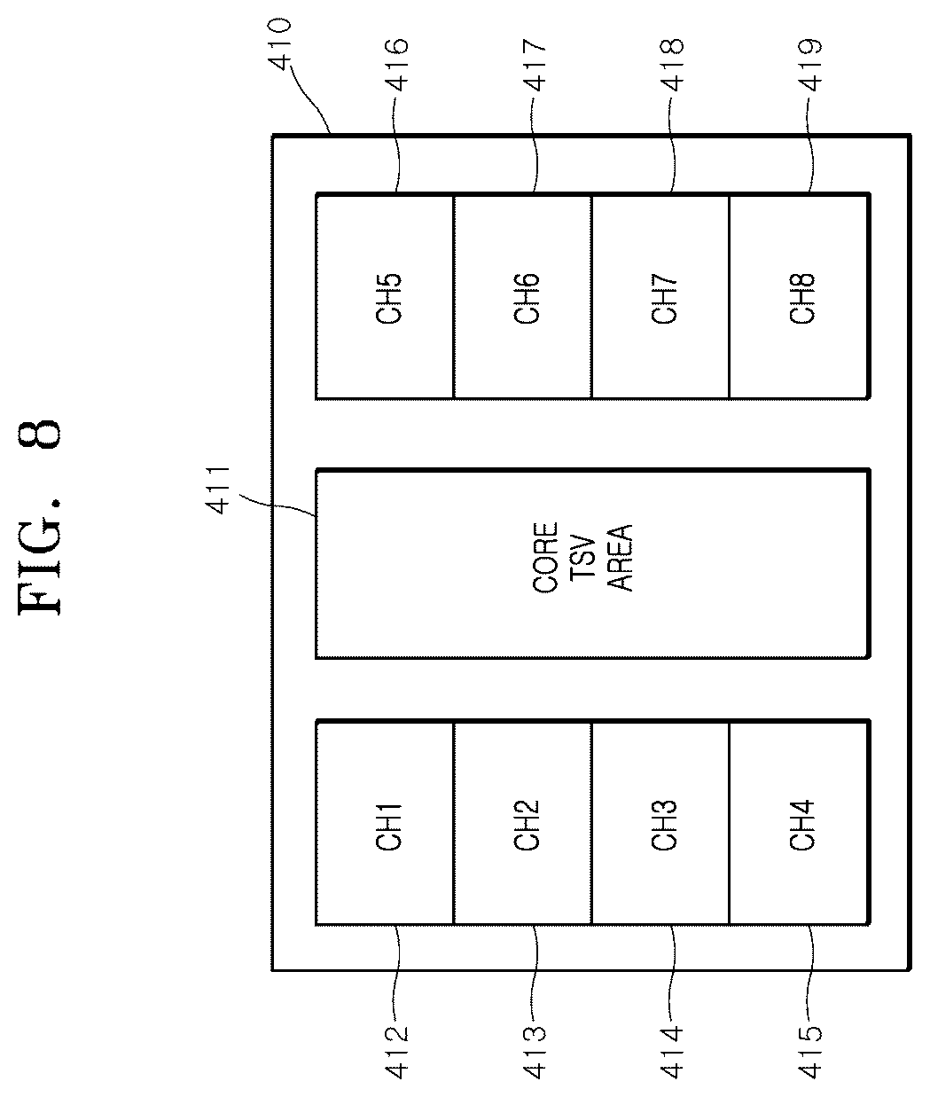Patent US12613779 Figure 8 – Semiconductor system