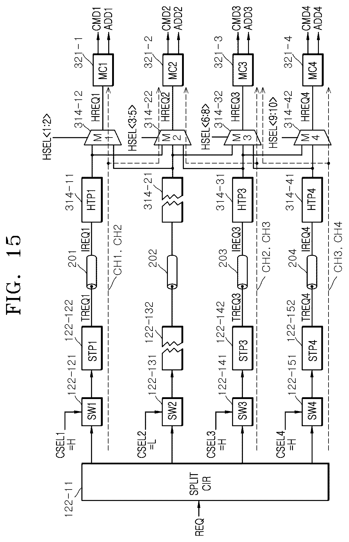 Patent US12613779 Figure 15 – Semiconductor system