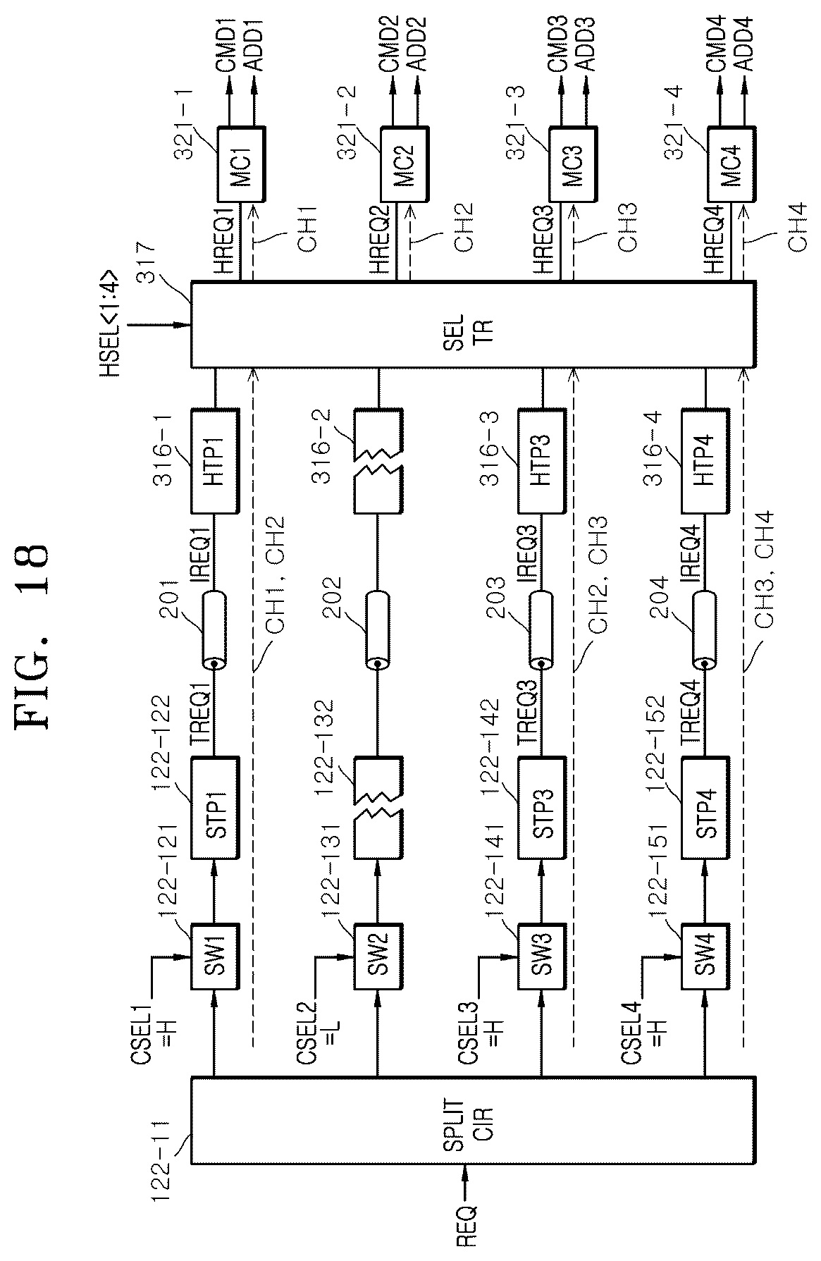Patent US12613779 Figure 18 – Semiconductor system