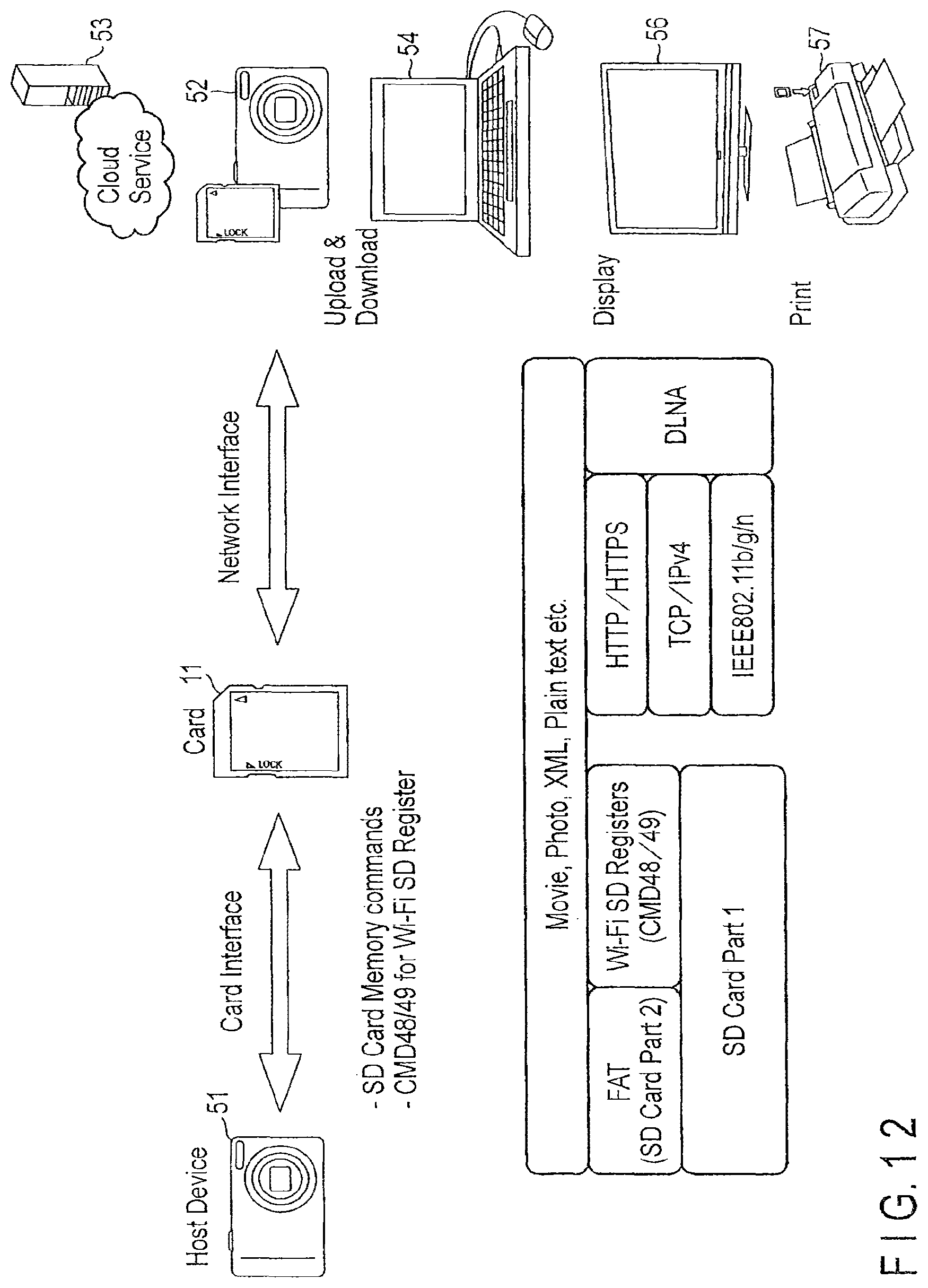 Patent US12613800 Figure 12 – Controlling method of a memory card