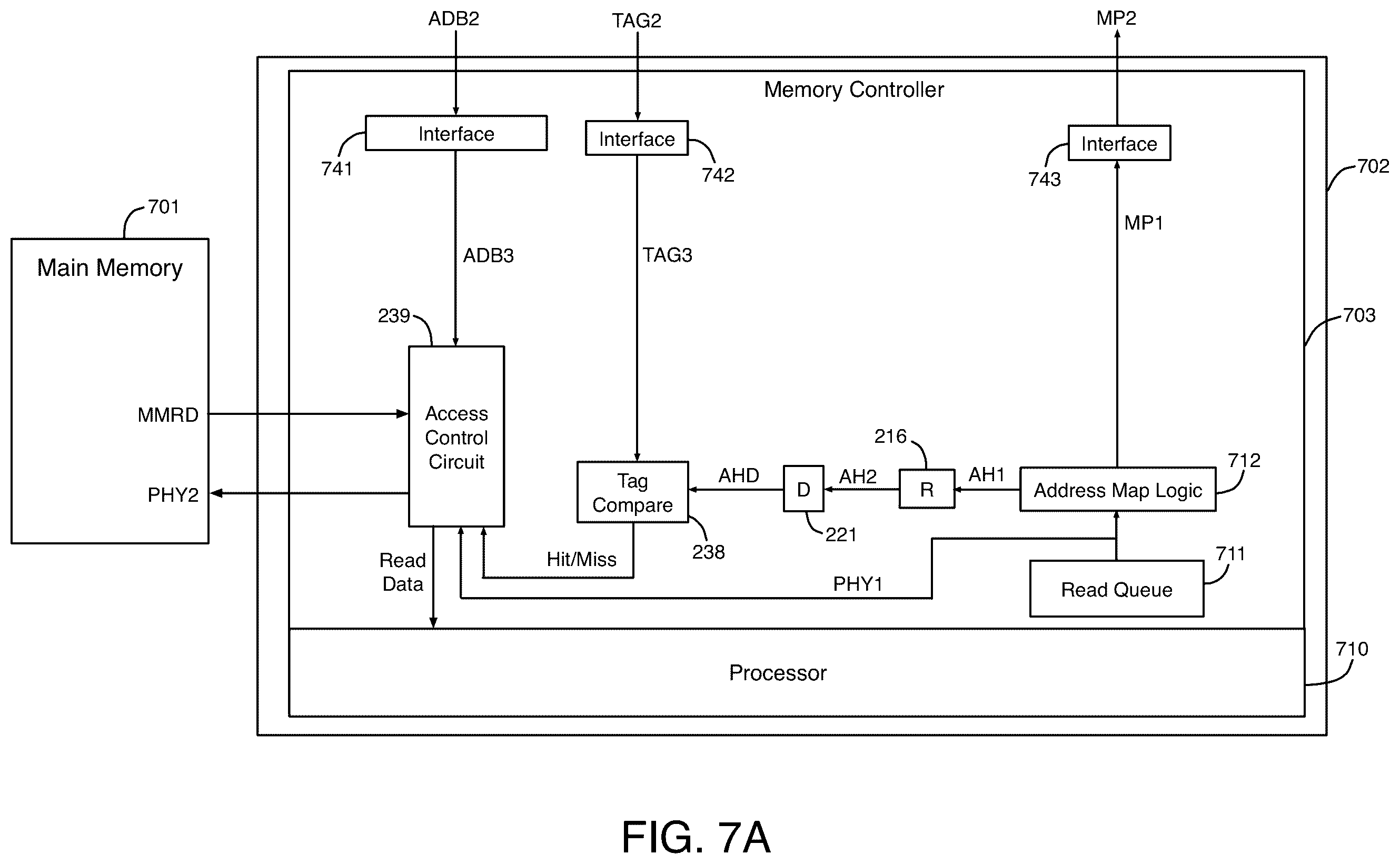 Patent US12613806 Figure 8 – Techniques for storing data and tags in different memory arrays