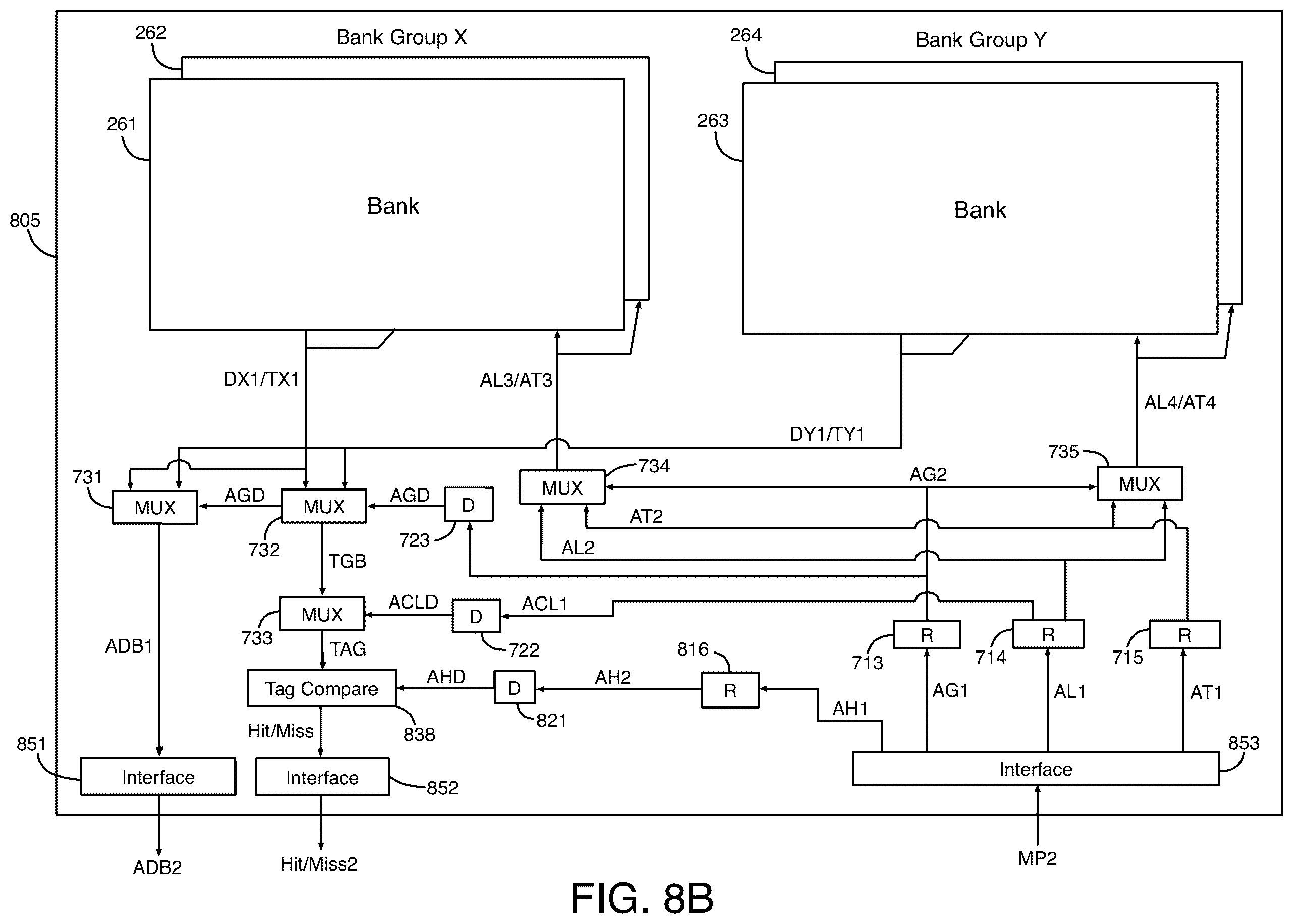 Patent US12613806 Figure 11 – Techniques for storing data and tags in different memory arrays