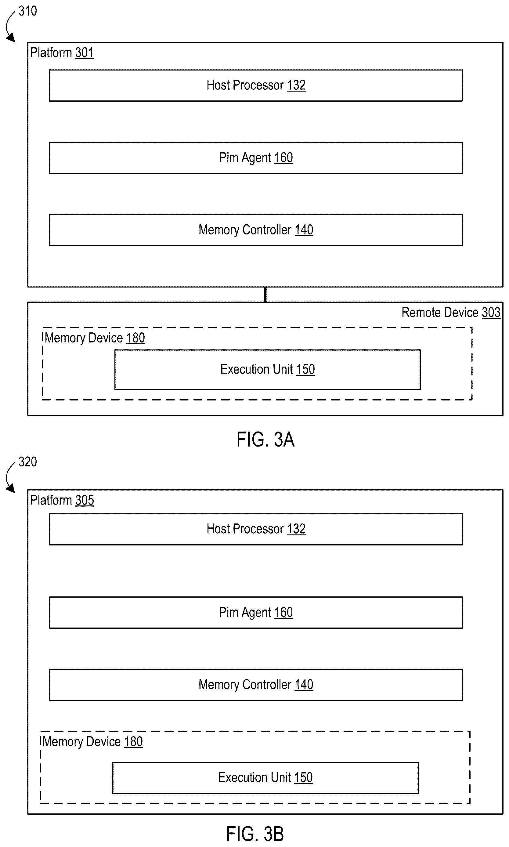 Patent US12613808 Figure 3 – Virtual partitioning a processor-in-memory (“PIM”)