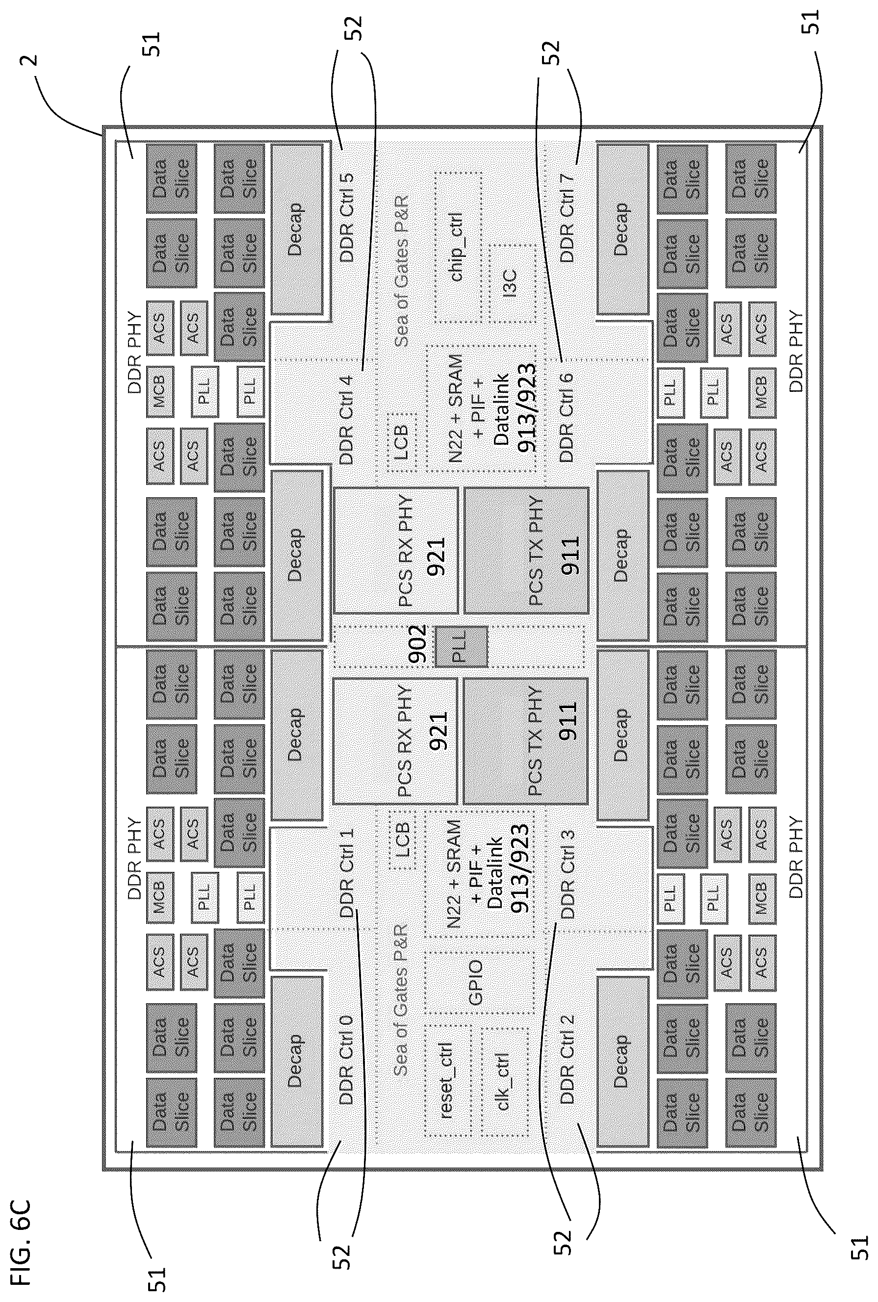 Patent US12613811 Figure 9 – Computer architecture with disaggregated memory and high-bandwidth communication interconnects