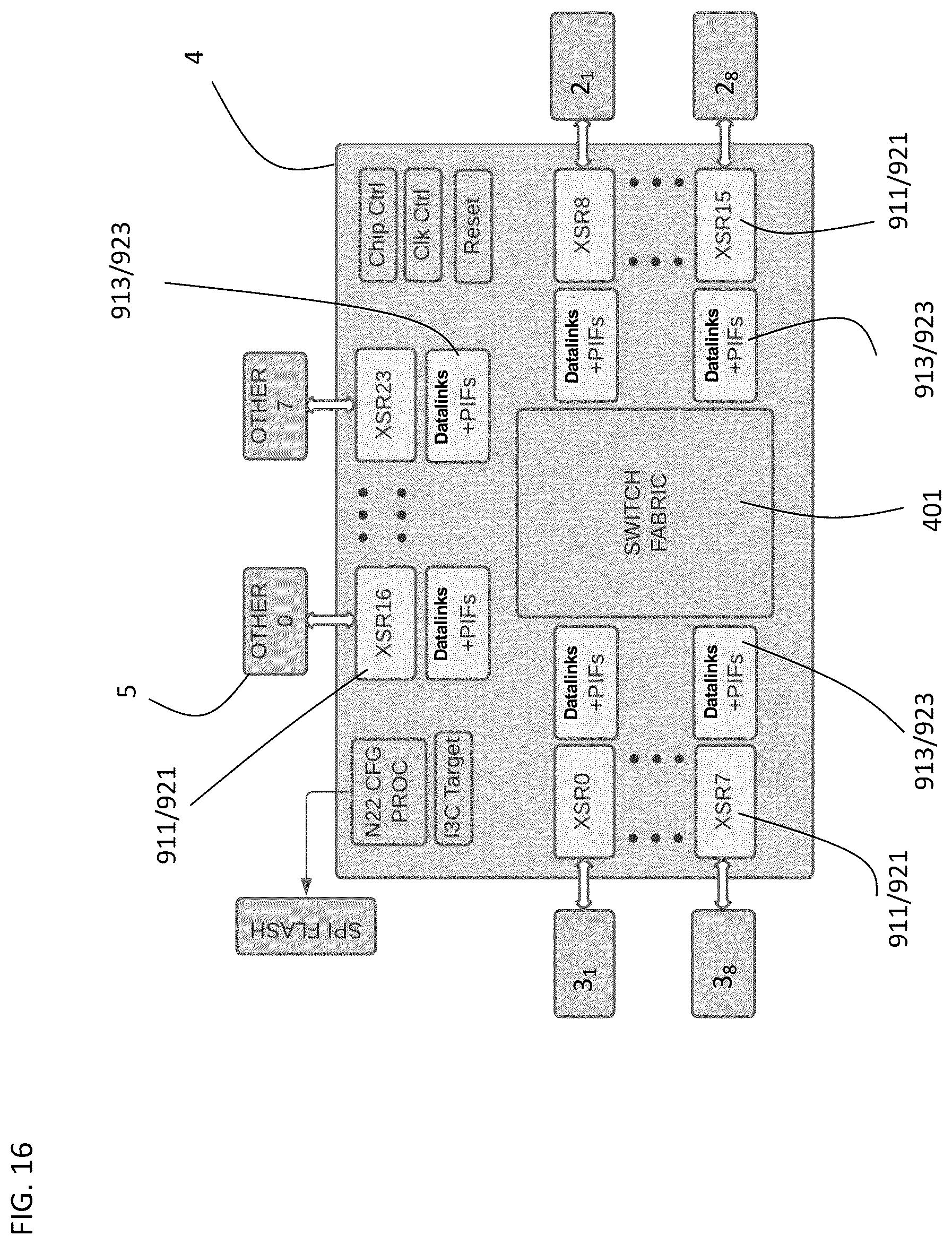 Patent US12613811 Figure 19 – Computer architecture with disaggregated memory and high-bandwidth communication interconnects