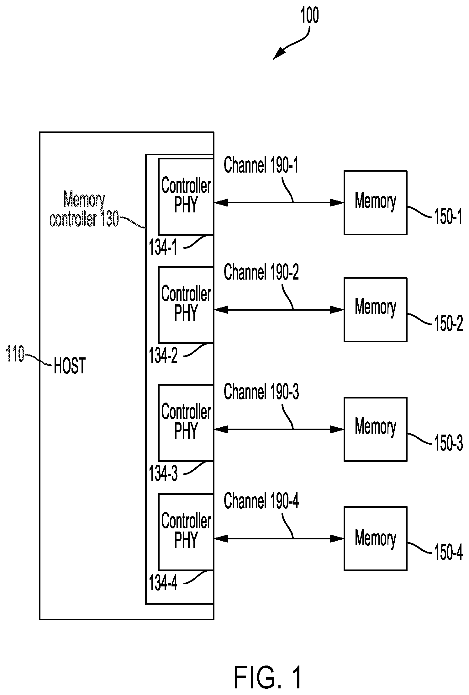 Patent US12613812 Figure 1 – Method and apparatus for scalable exclusive access management in memory systems