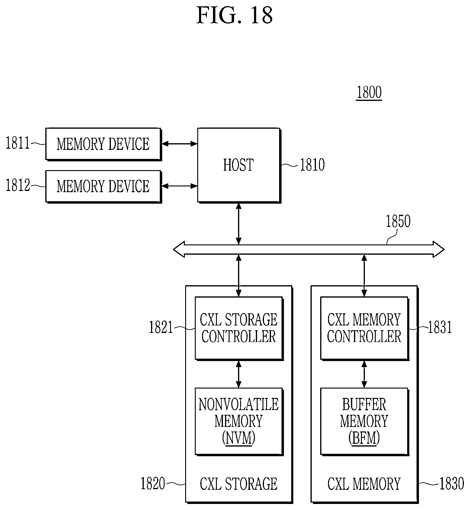 Patent US12613813 Figure 17 – CXL device, electronic device, and data storing method