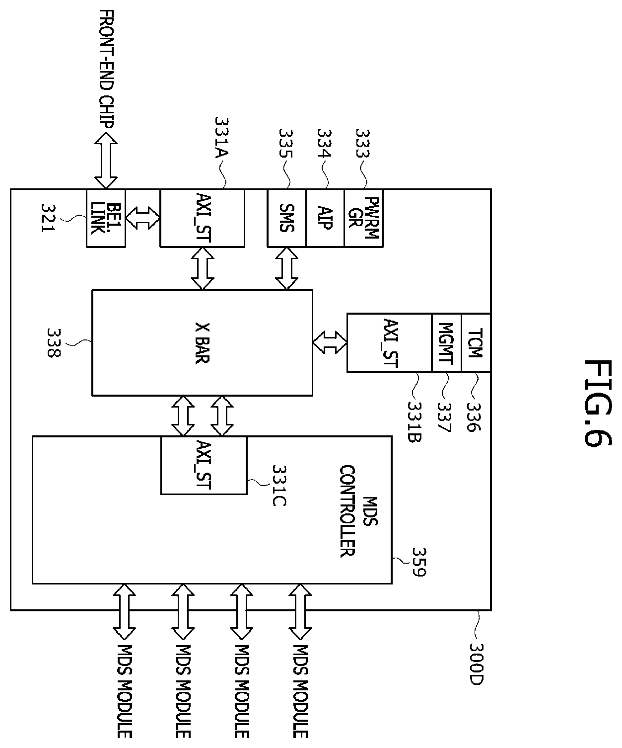 Patent US12613814 Figure 6 – Devices using chiplet based storage architectures