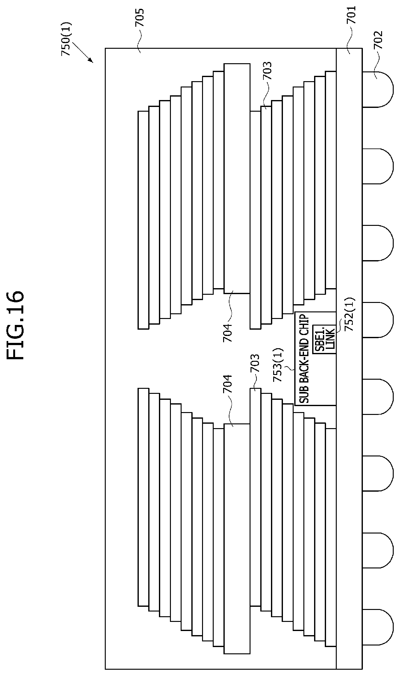 Patent US12613814 Figure 16 – Devices using chiplet based storage architectures