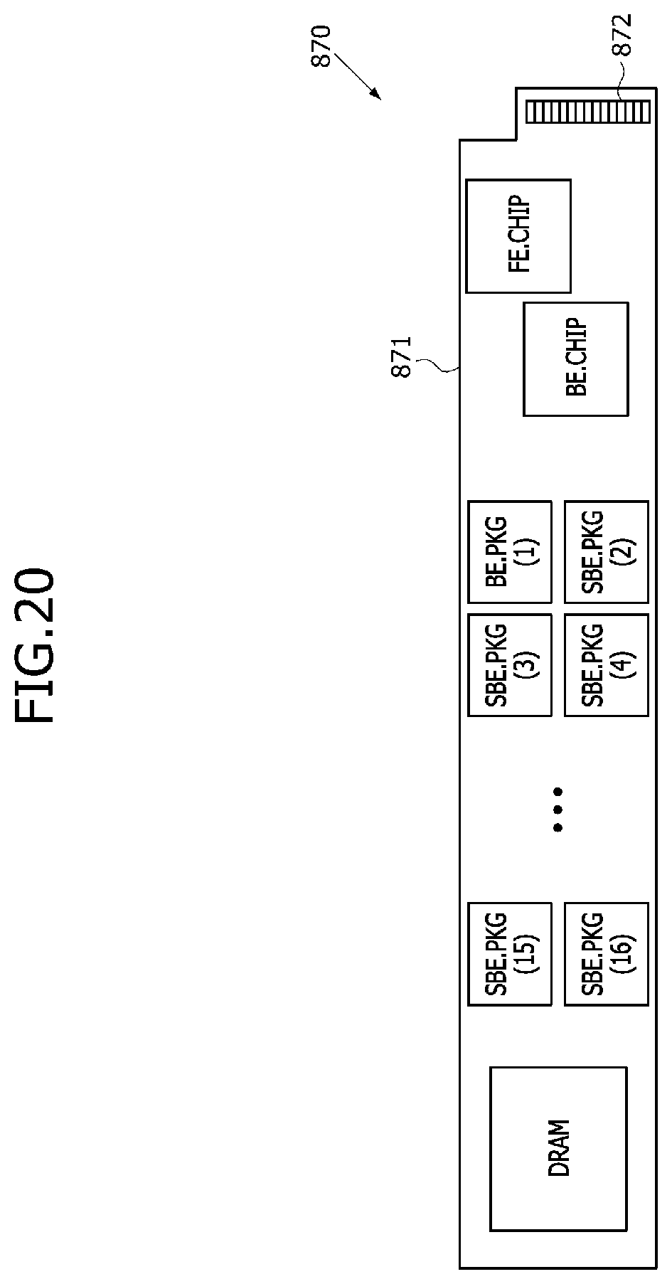 Patent US12613814 Figure 20 – Devices using chiplet based storage architectures