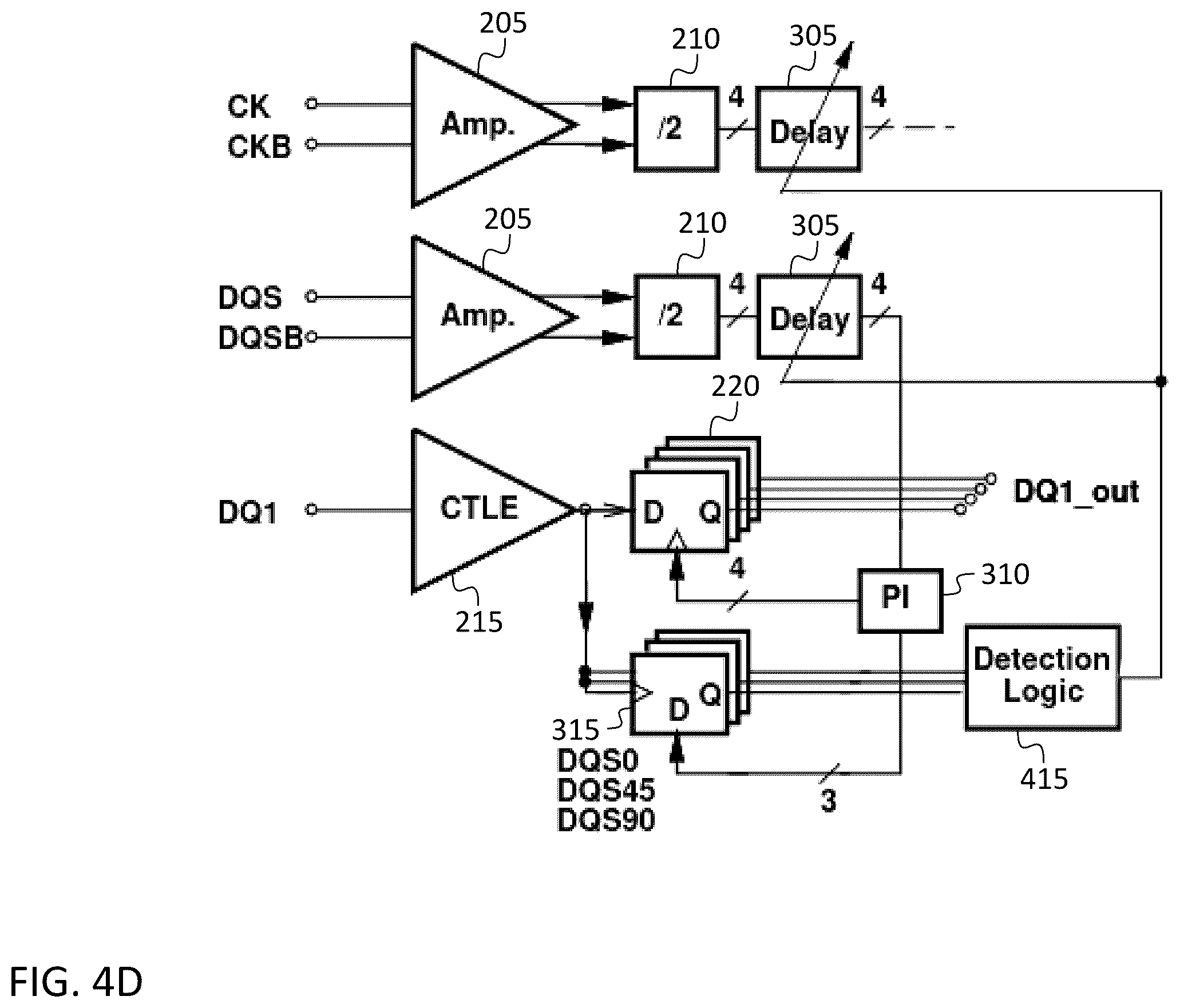 Patent US12613816 Figure 8 – System and method for memory signal timing calibration with phase control circuit