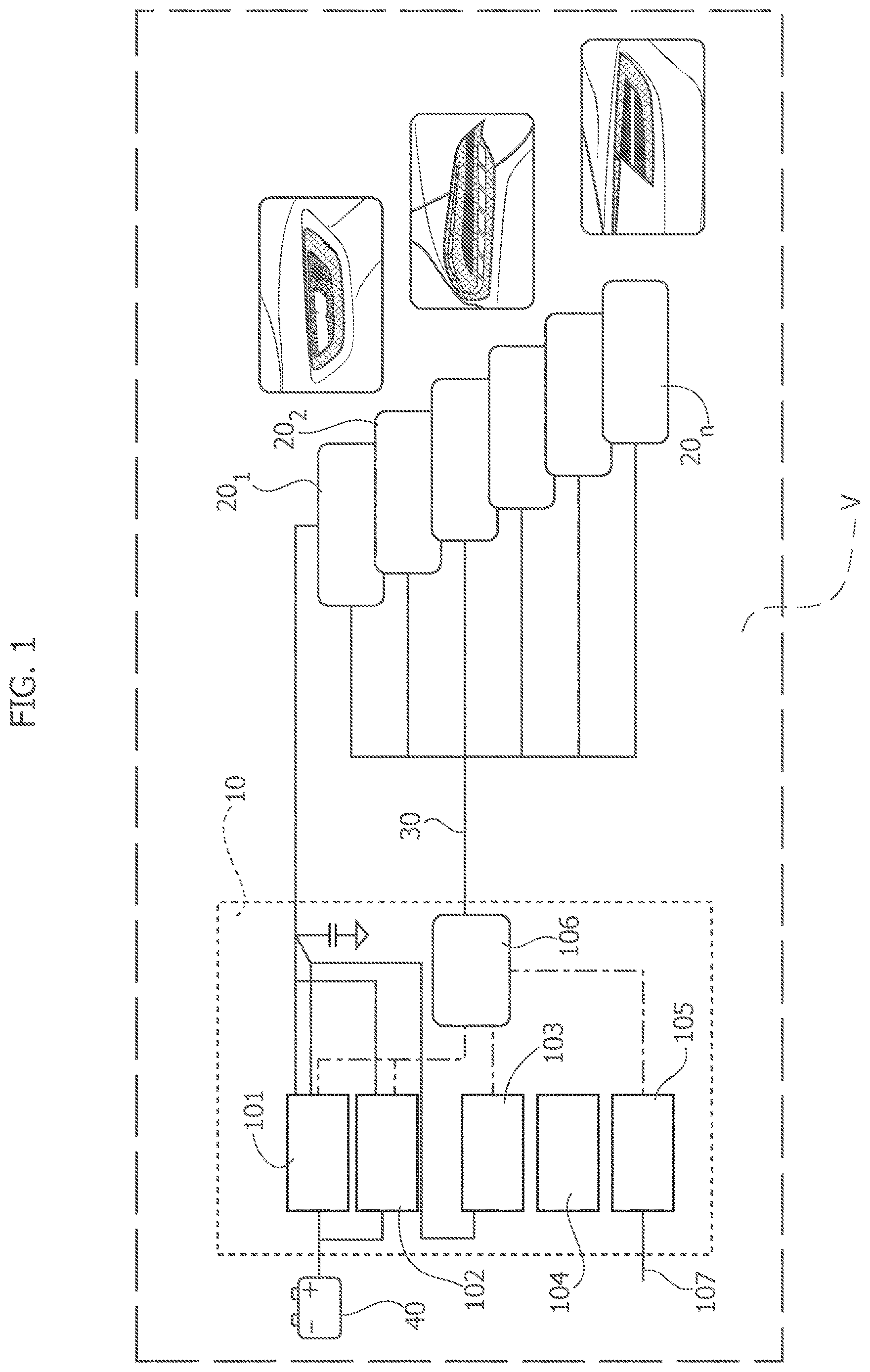 Patent US12613828 Figure 1 – Processing system, related integrated circuit, device and method