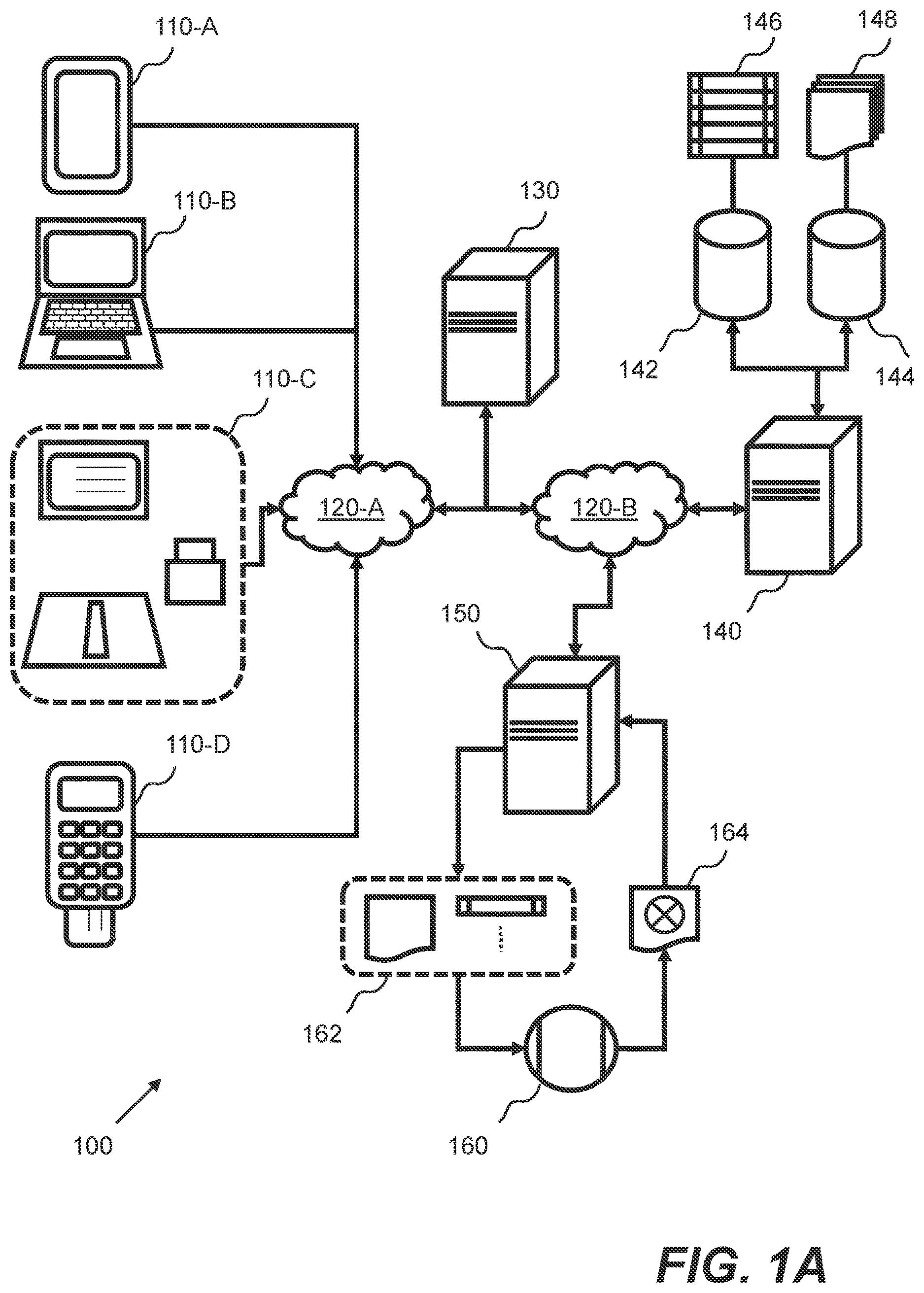 Patent US12613832 — Storing and searching for data in data stores — Figure 1