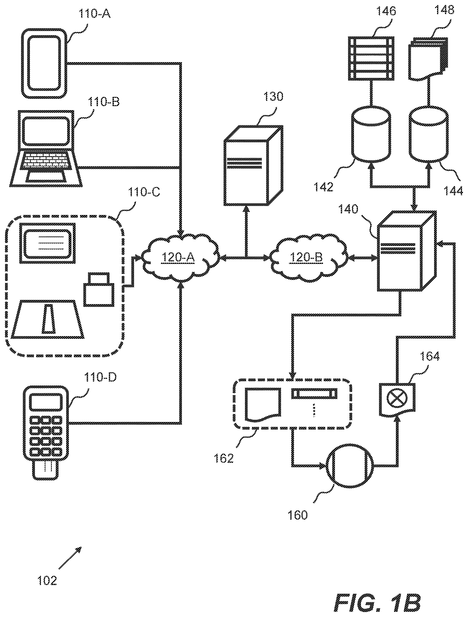 Patent US12613832 Figure 2 – Storing and searching for data in data stores